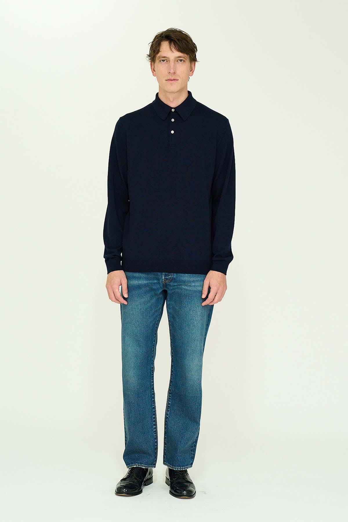 【2024AWモデル】WOOL POLO NECK