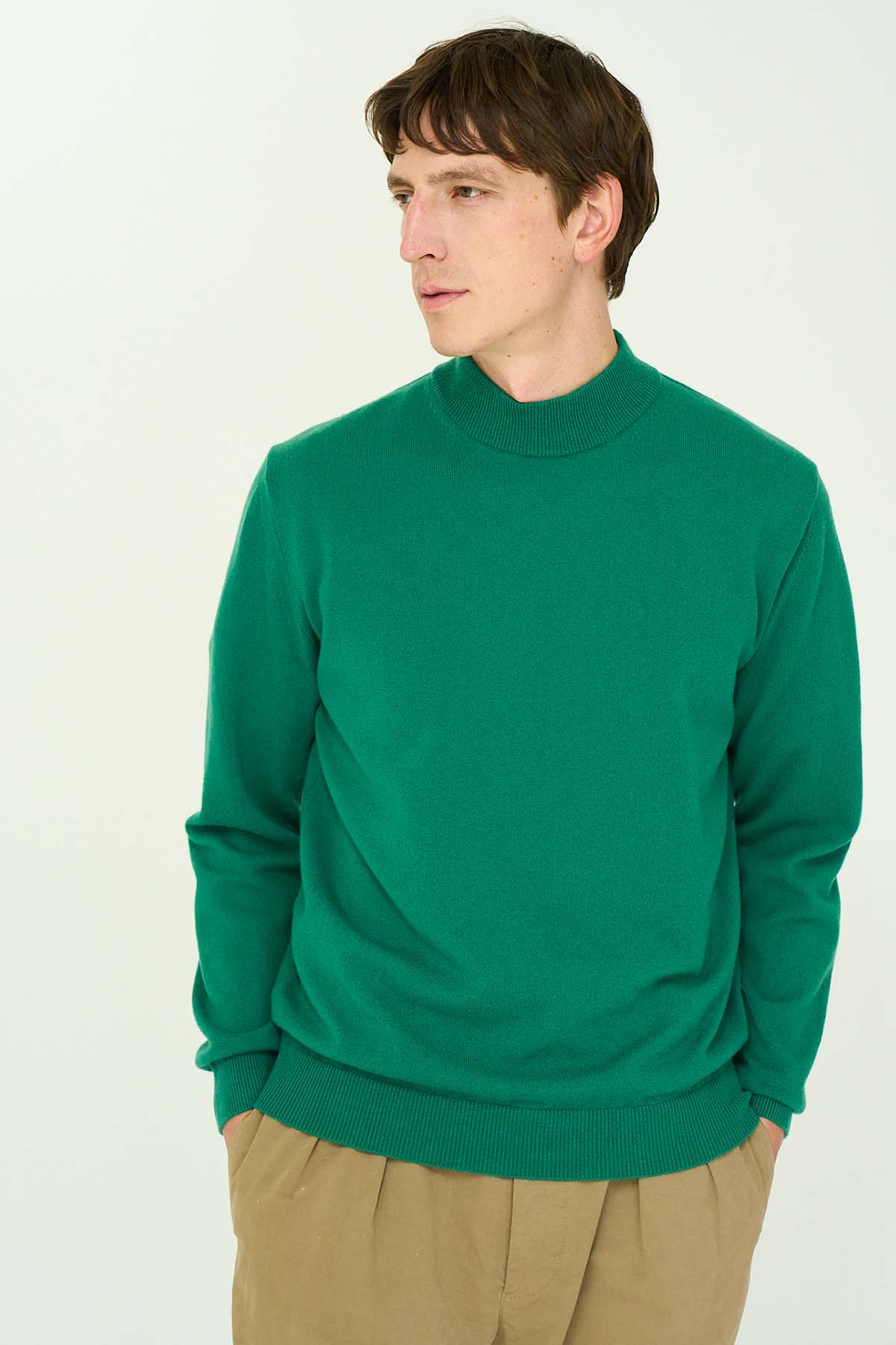 CASHMERE MOCKNECK