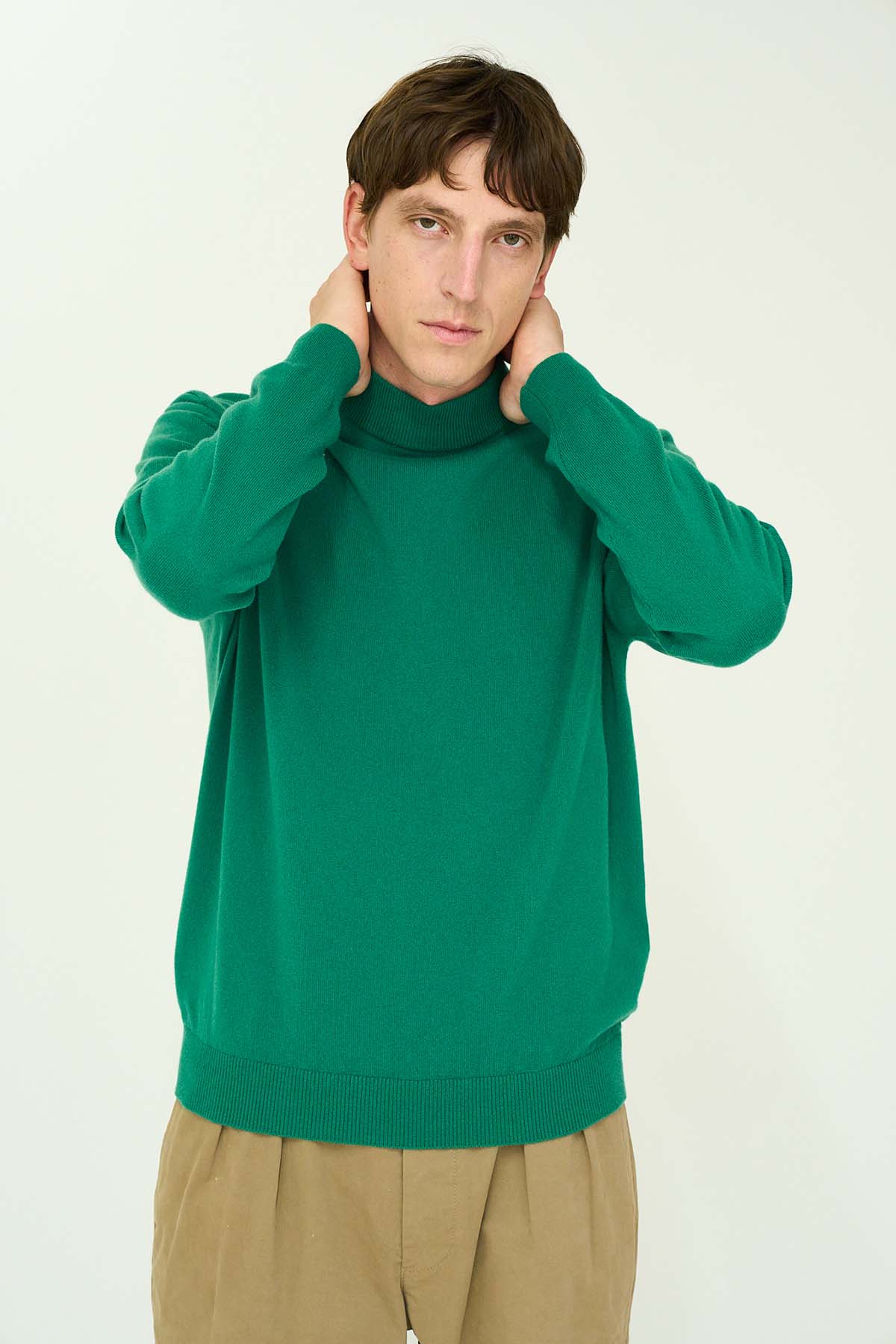 CASHMERE MOCKNECK