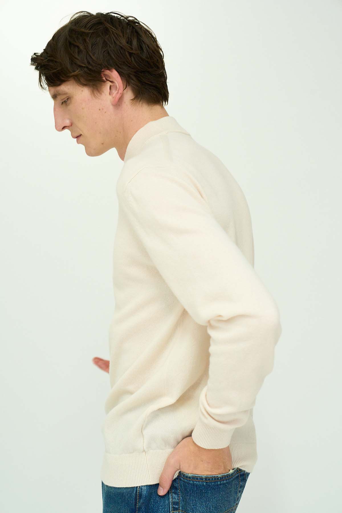 CASHMERE MOCKNECK