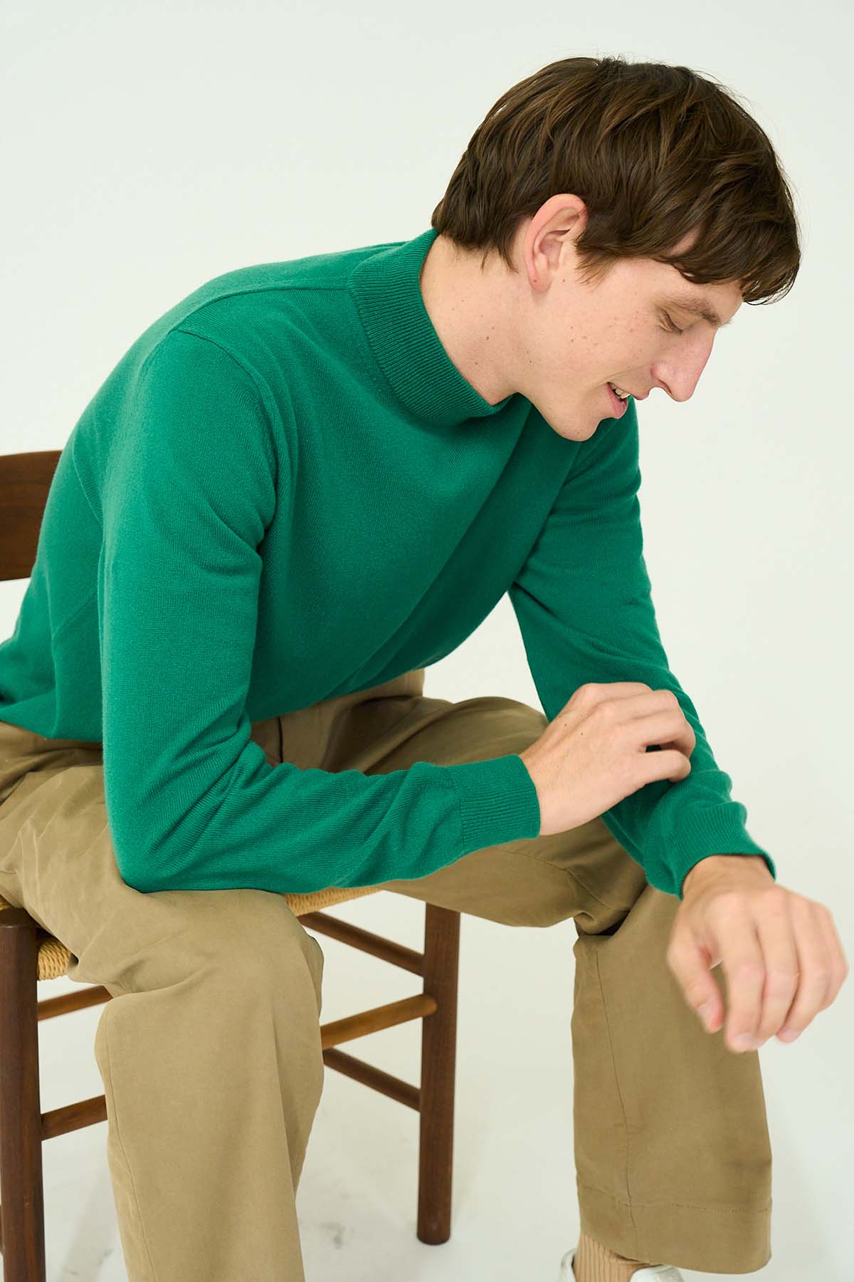 CASHMERE MOCKNECK