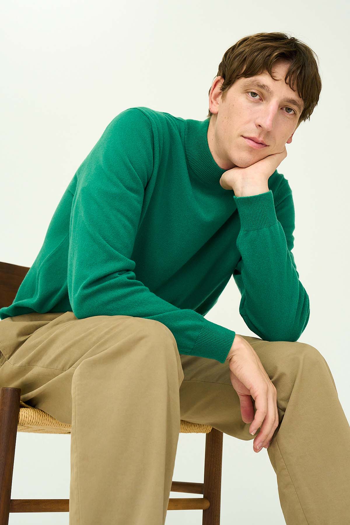 CASHMERE MOCKNECK