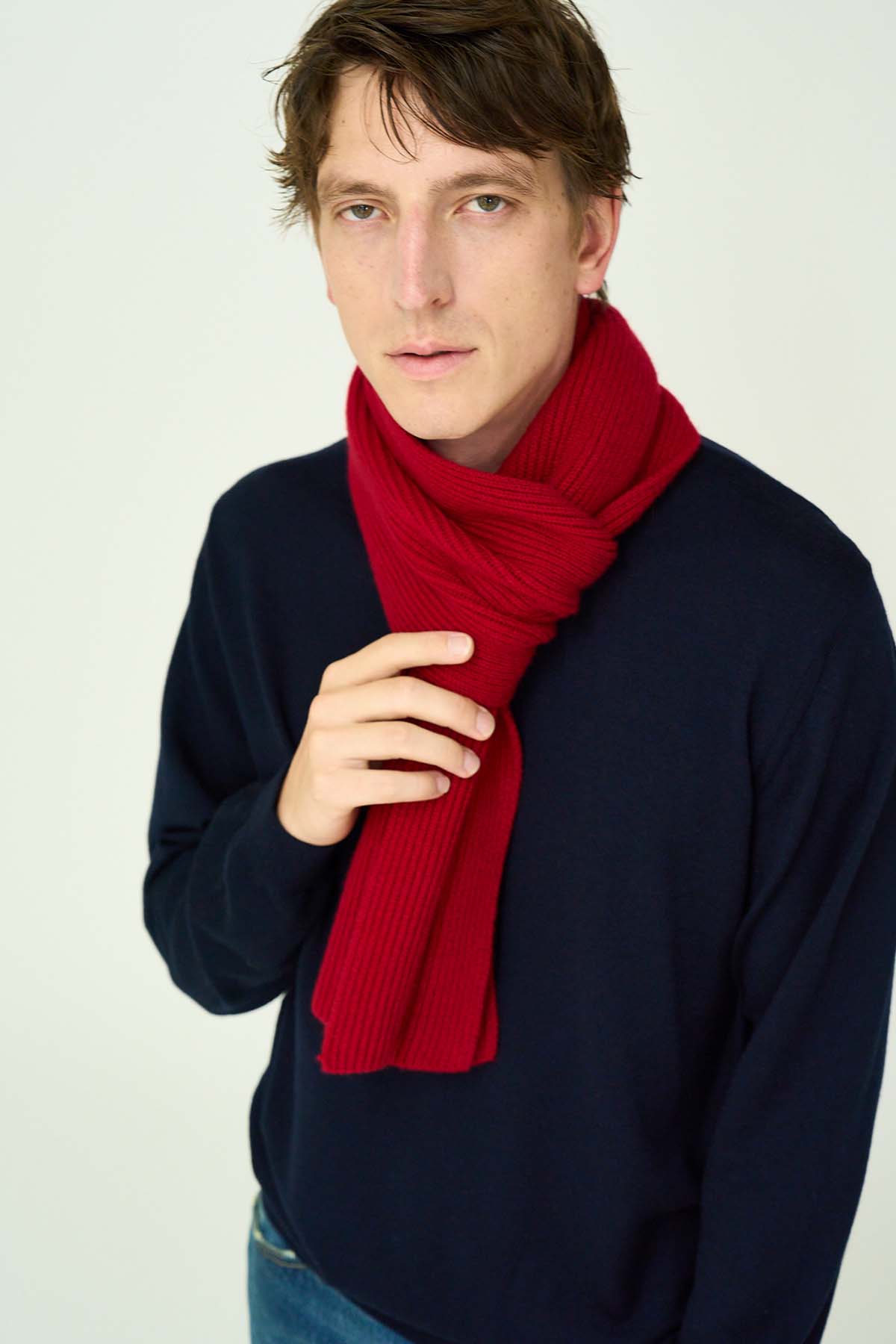 CASHMERE LONG SCARF