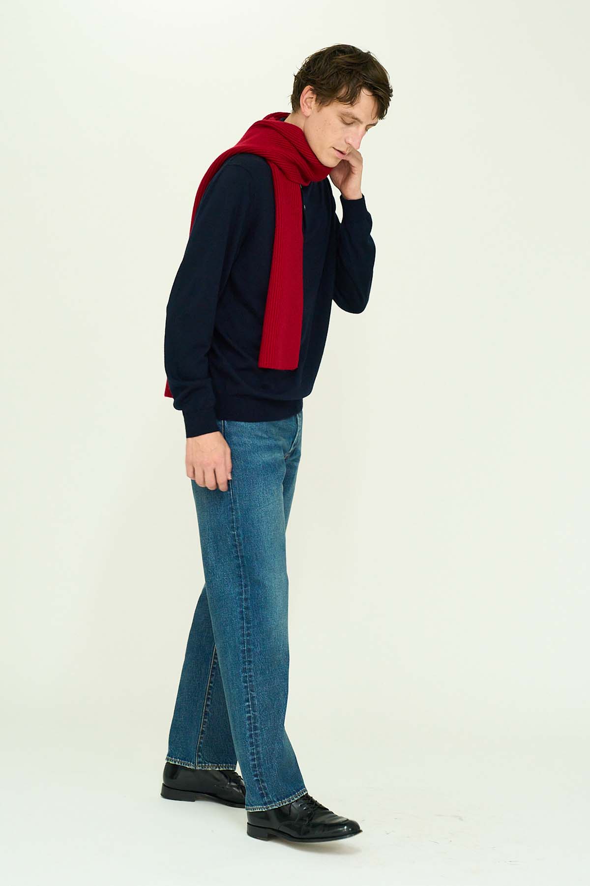 CASHMERE LONG SCARF