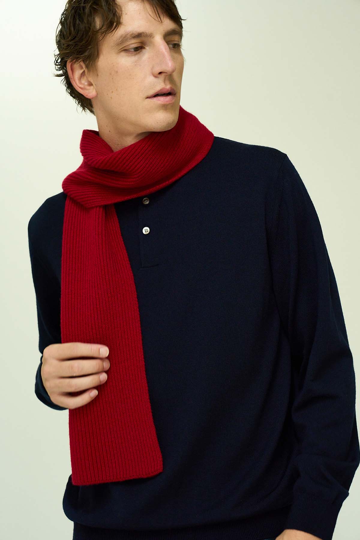CASHMERE LONG SCARF