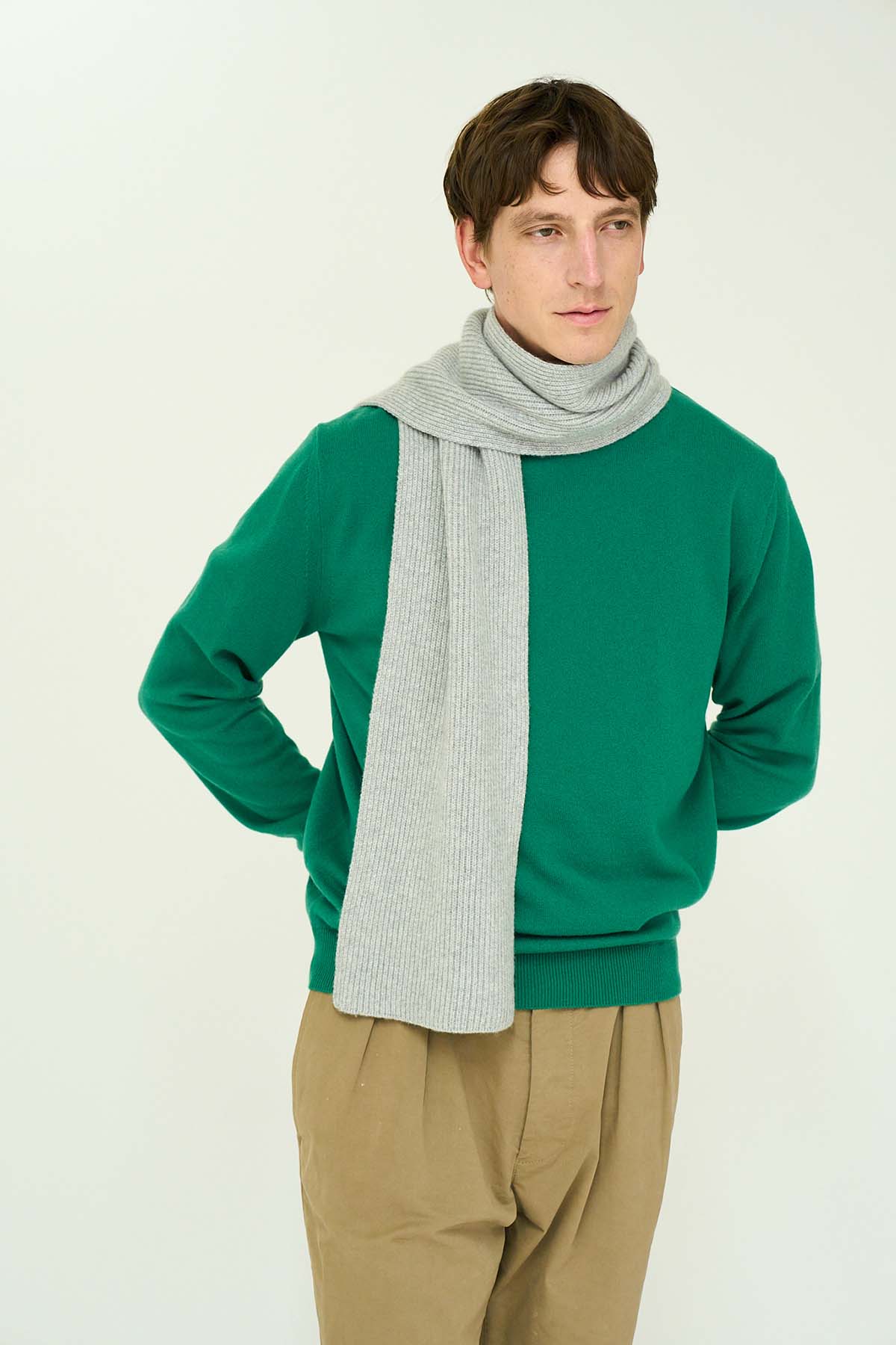 CASHMERE LONG SCARF