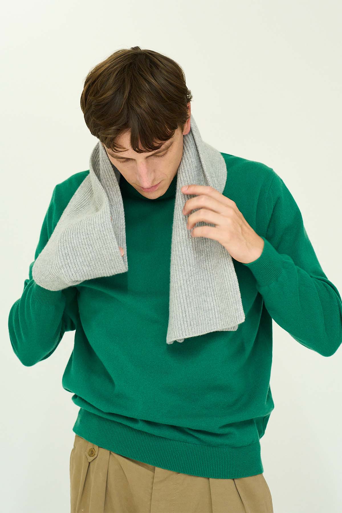 CASHMERE LONG SCARF