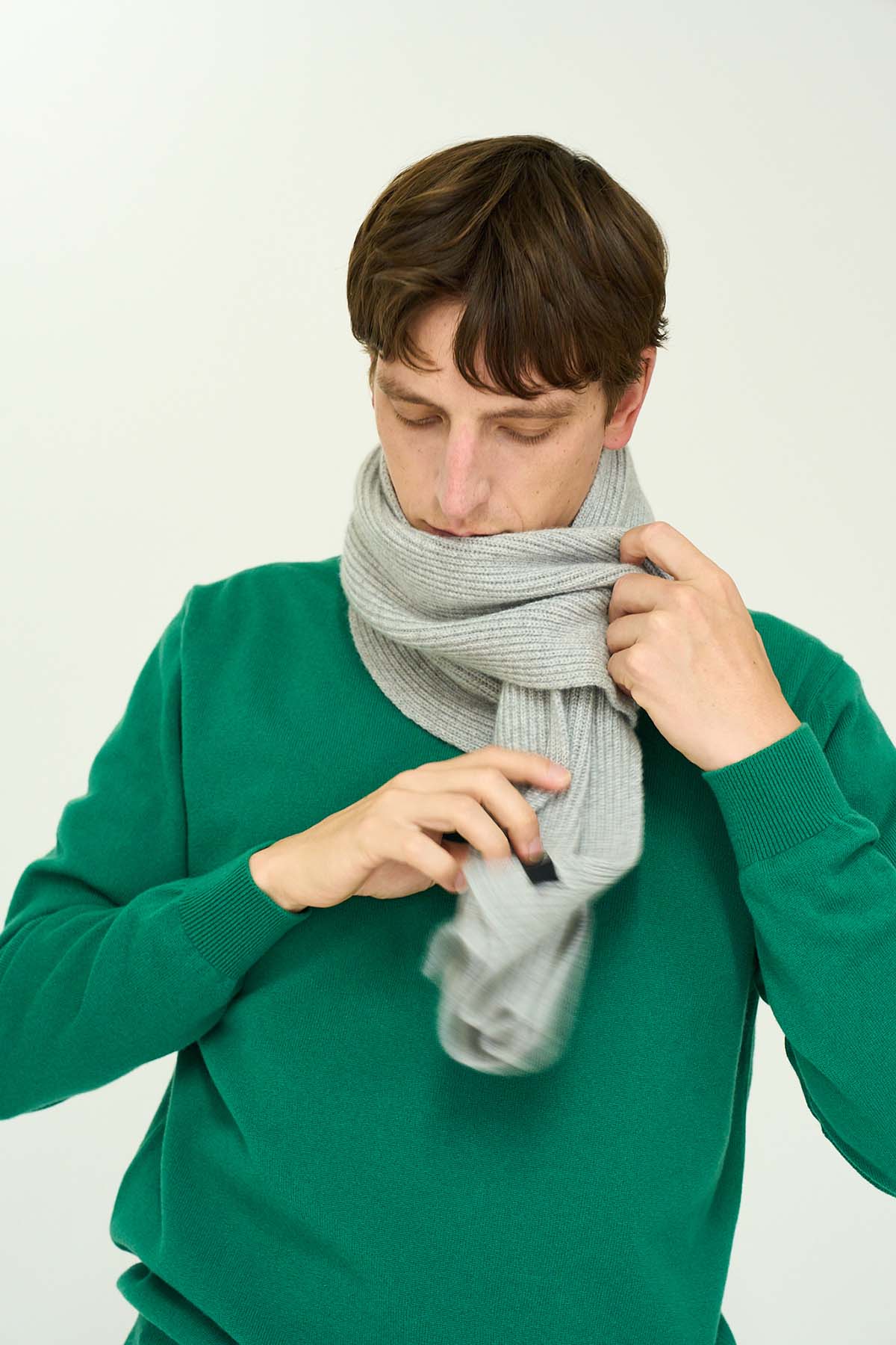 CASHMERE LONG SCARF