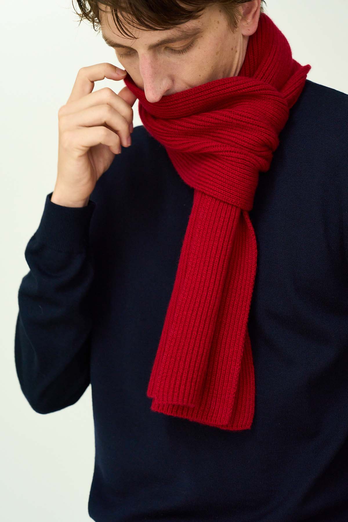CASHMERE LONG SCARF