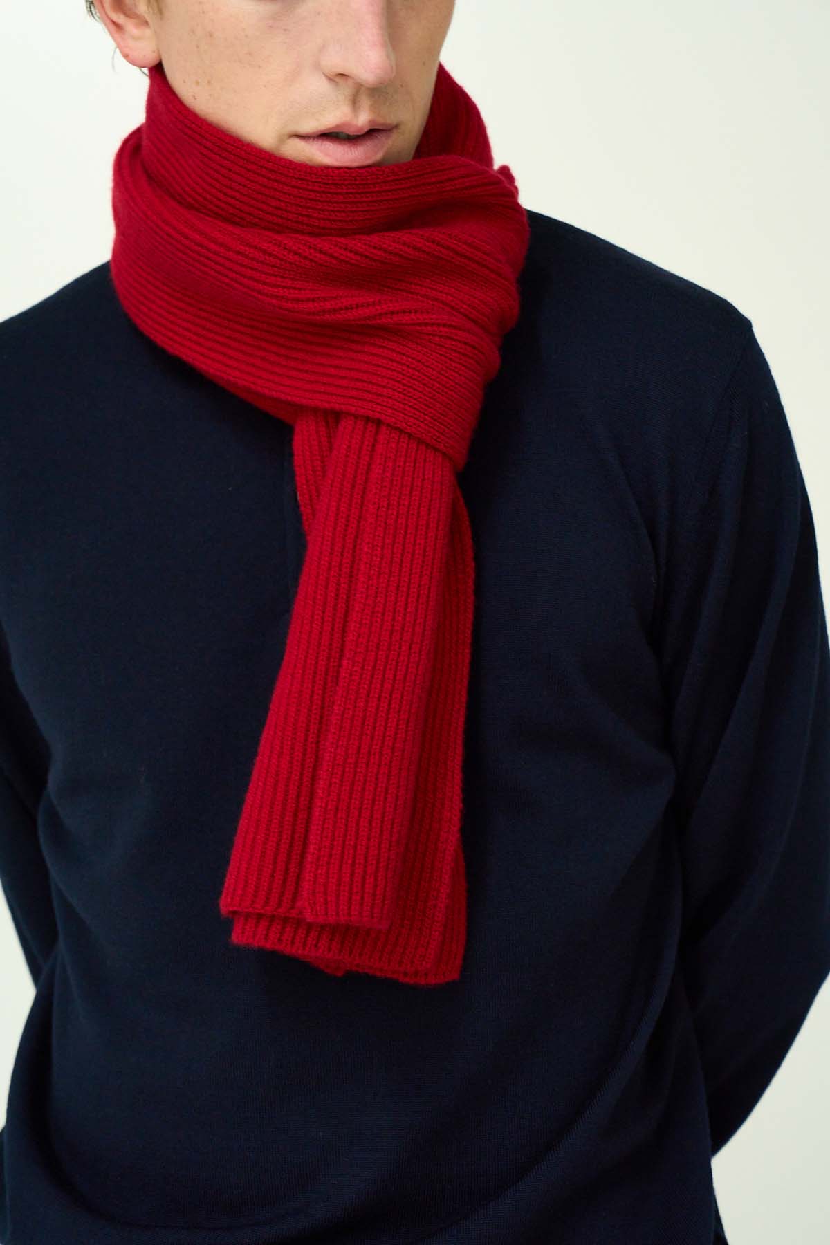 CASHMERE LONG SCARF