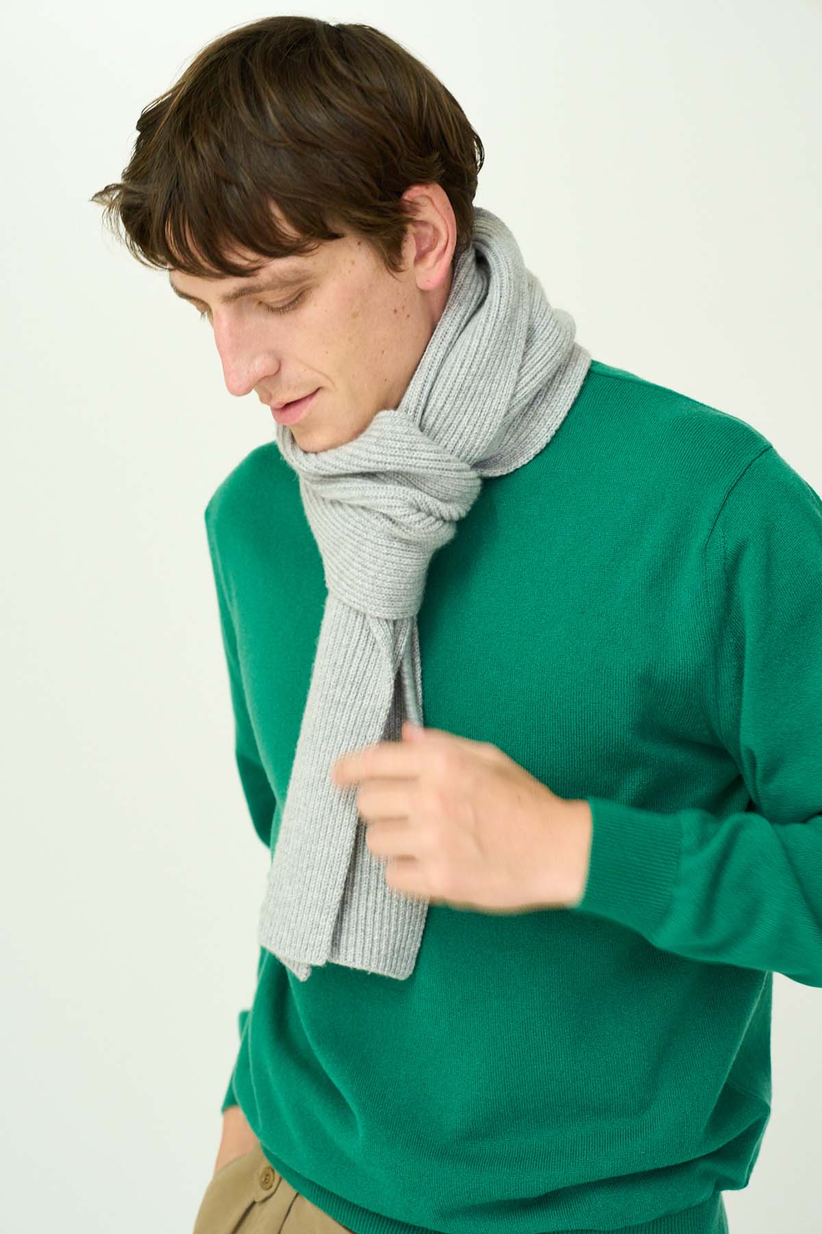 CASHMERE LONG SCARF