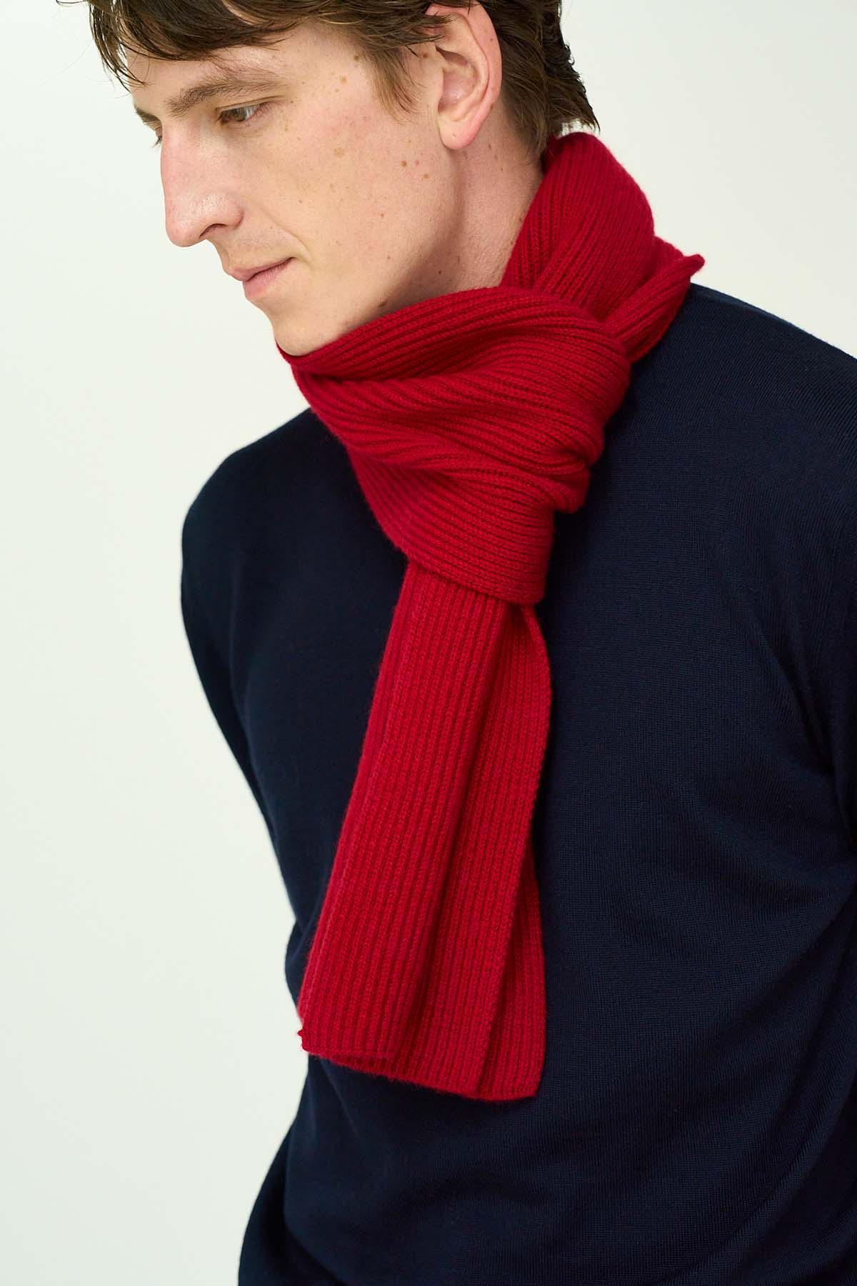 CASHMERE LONG SCARF