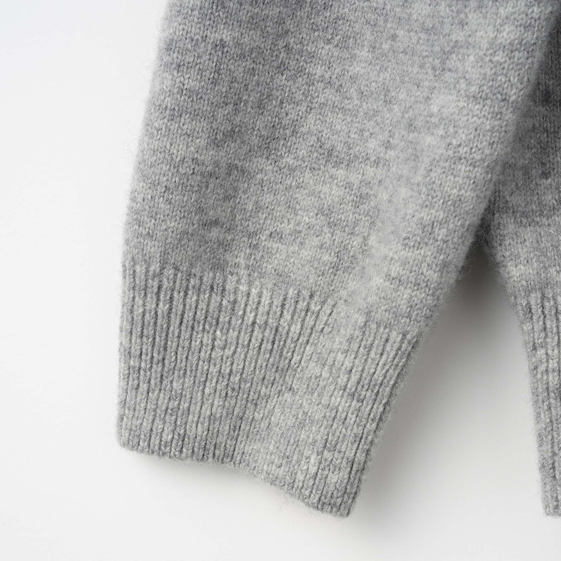 CASHMERE SILK WOOL CREWNECK