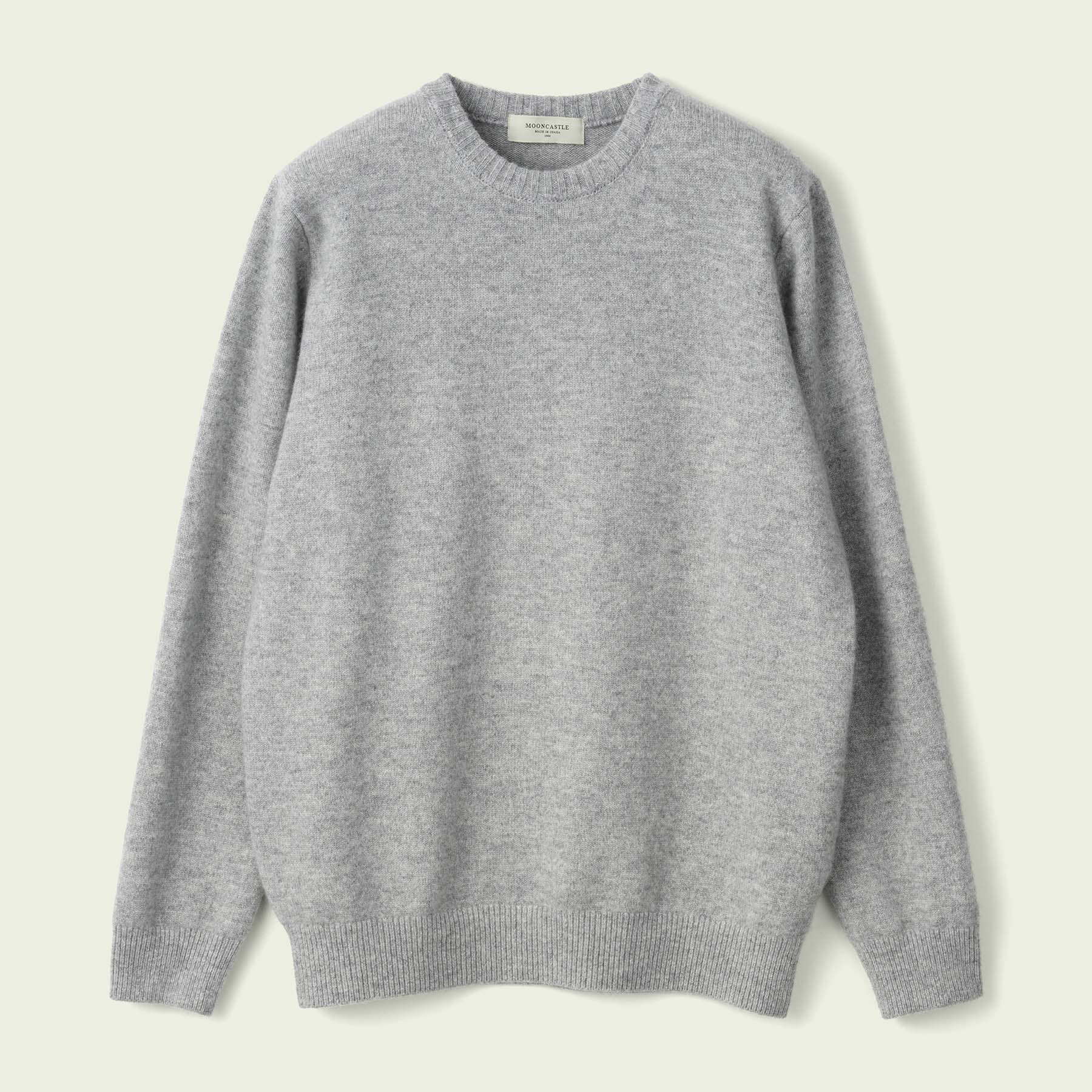 CASHMERE SILK WOOL CREWNECK