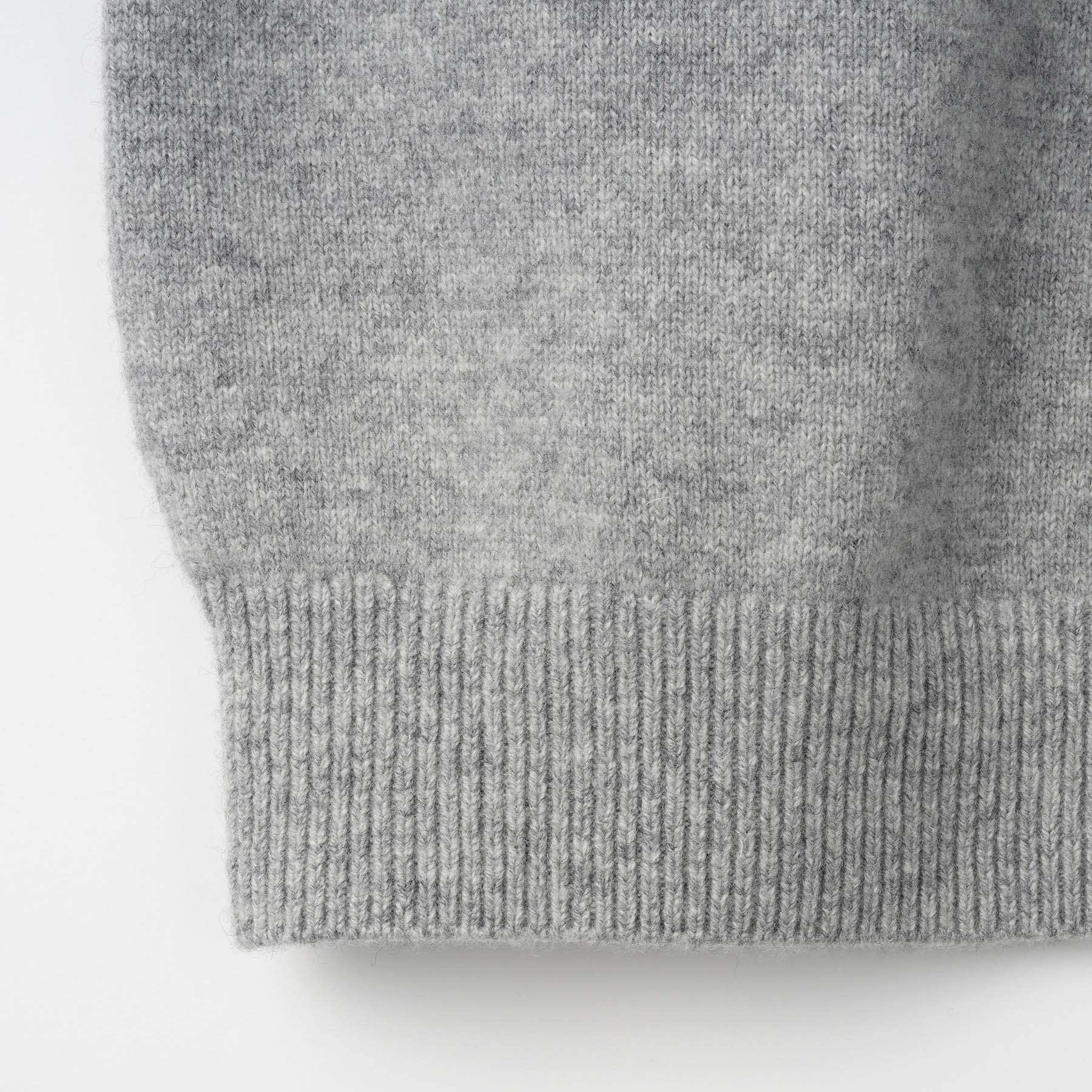 CASHMERE SILK WOOL CREWNECK