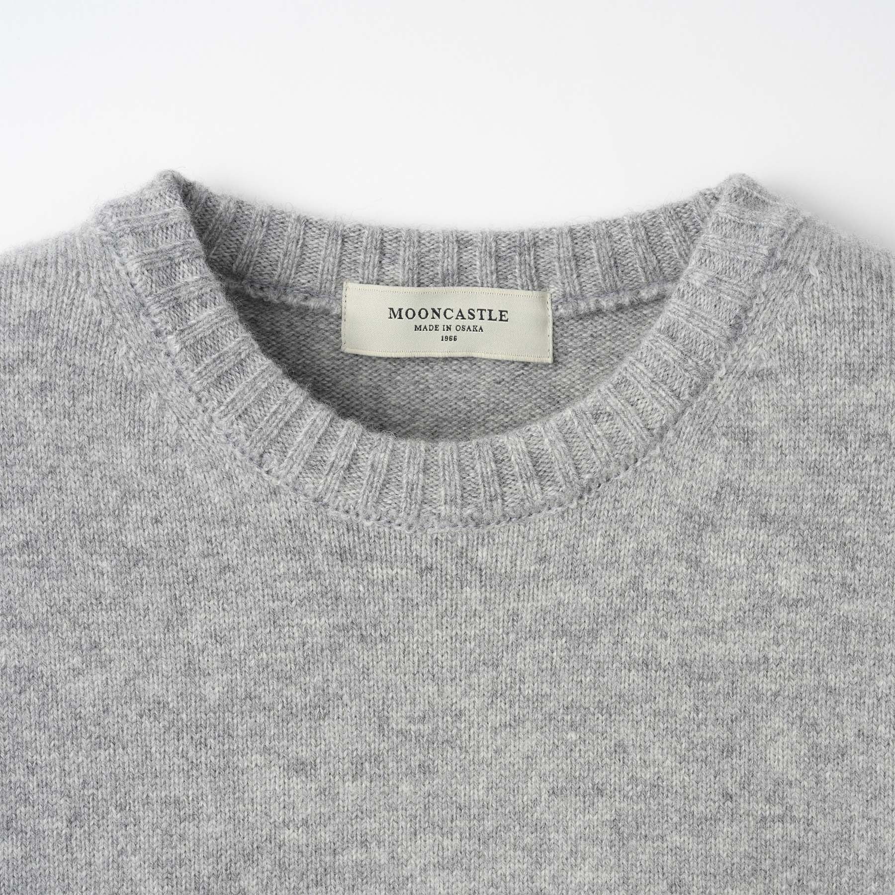 CASHMERE SILK WOOL CREWNECK
