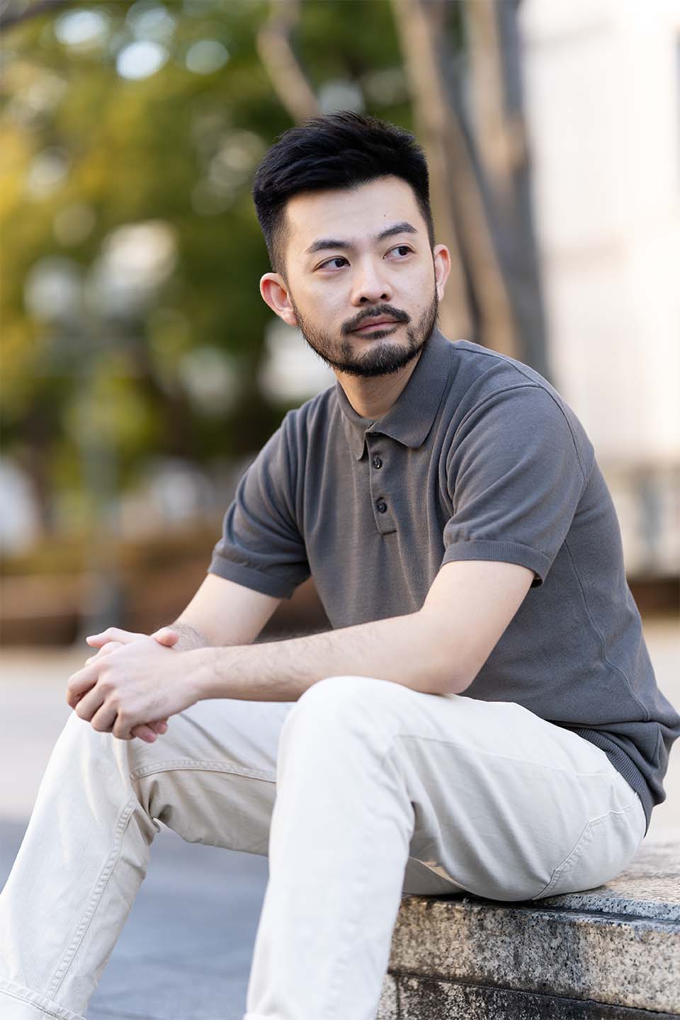 【2024SSモデル】ICE COTTON POLO NECK