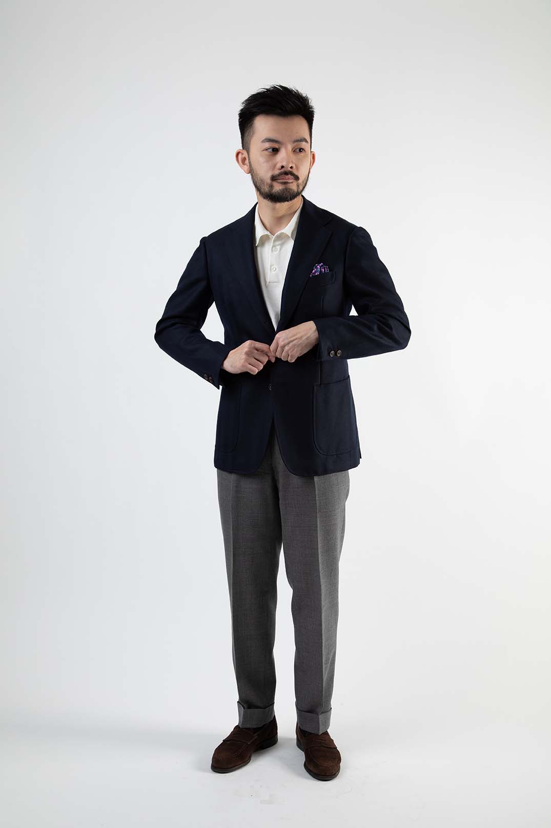 【2024SSモデル】ICE COTTON POLO NECK