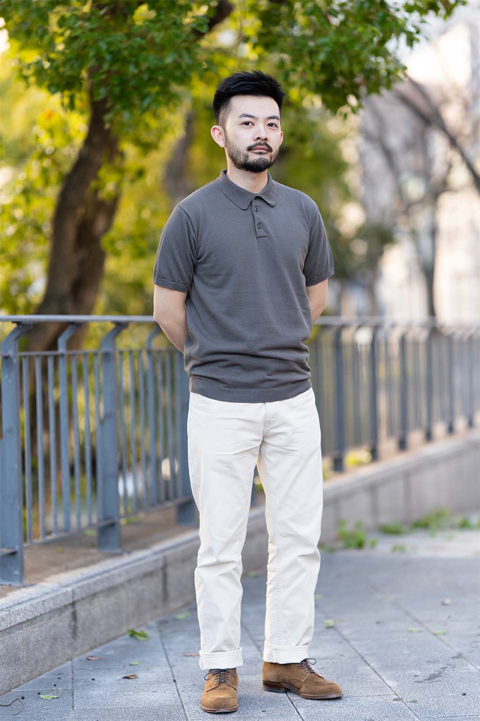 【2024SSモデル】ICE COTTON POLO NECK