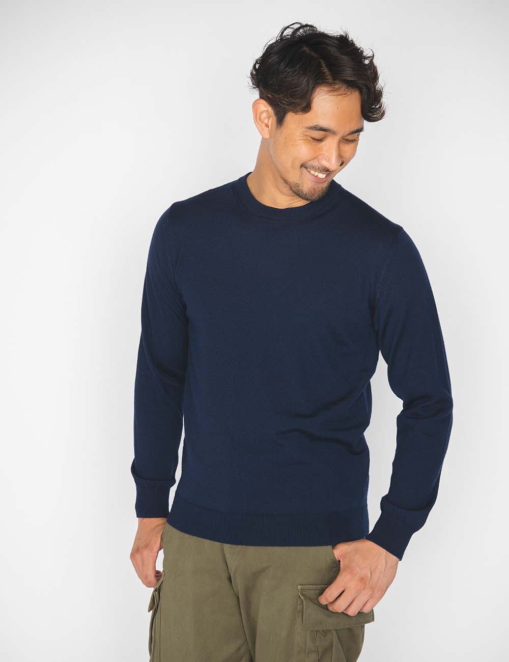 【2024AWモデル】WOOL CREWNECK
