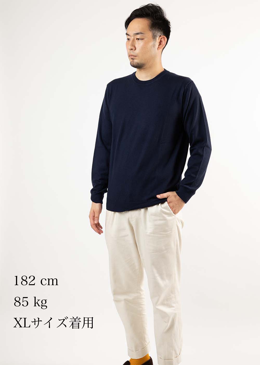 【2024AWモデル】WOOL CREWNECK