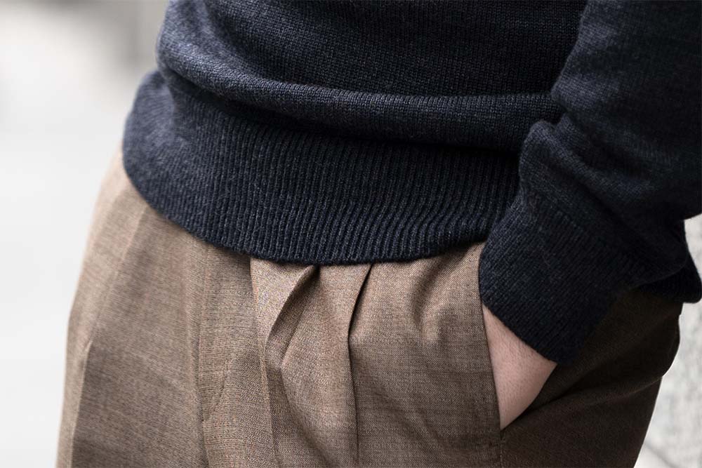 【2024AWモデル】WOOL HEAVY WEIGHT TURTLENECK