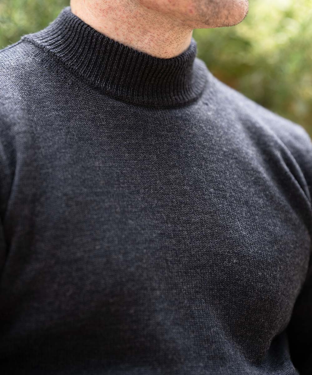 【2024AWモデル】WOOL HEAVY WEIGHT MOCKNECK