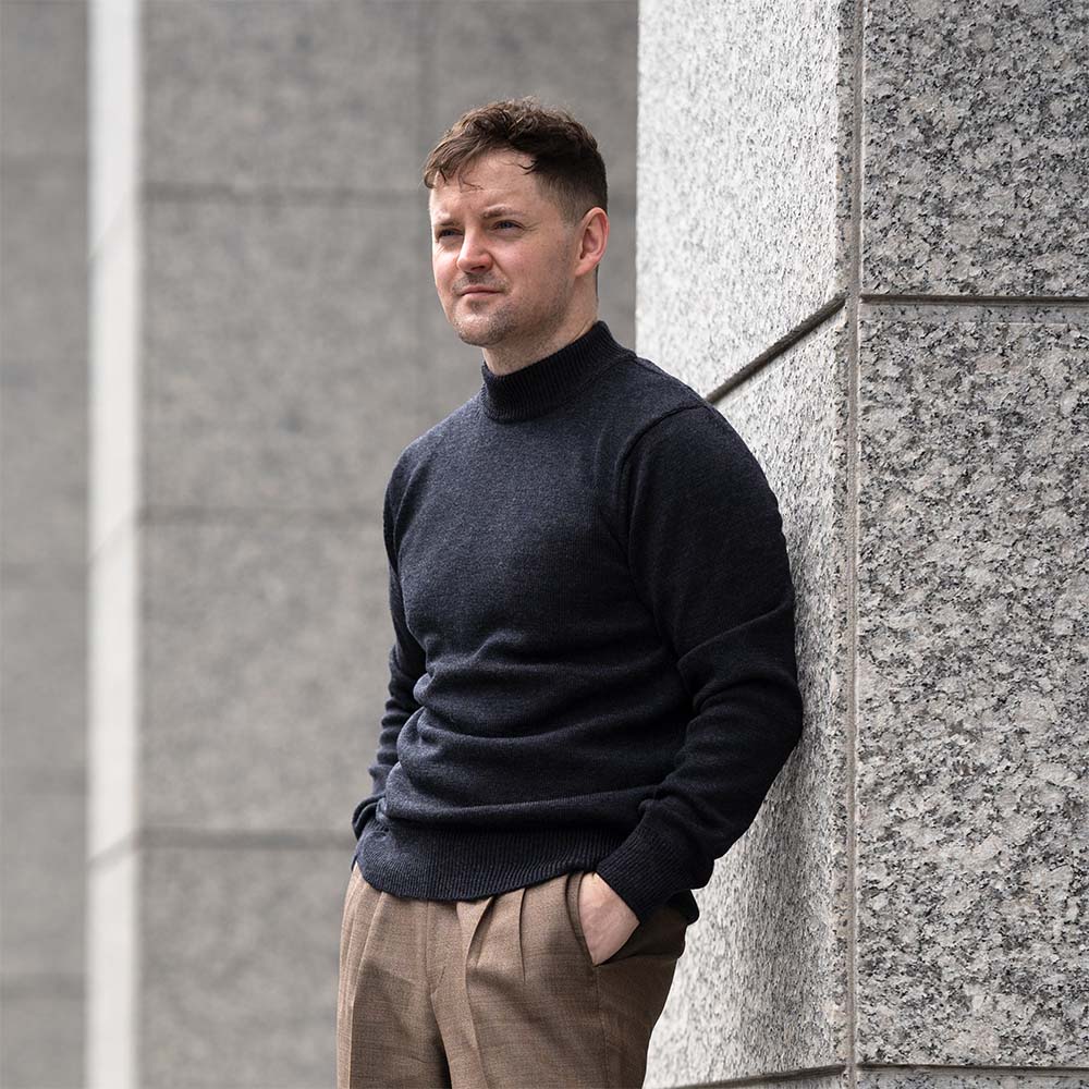 【2024AWモデル】WOOL HEAVY WEIGHT MOCKNECK