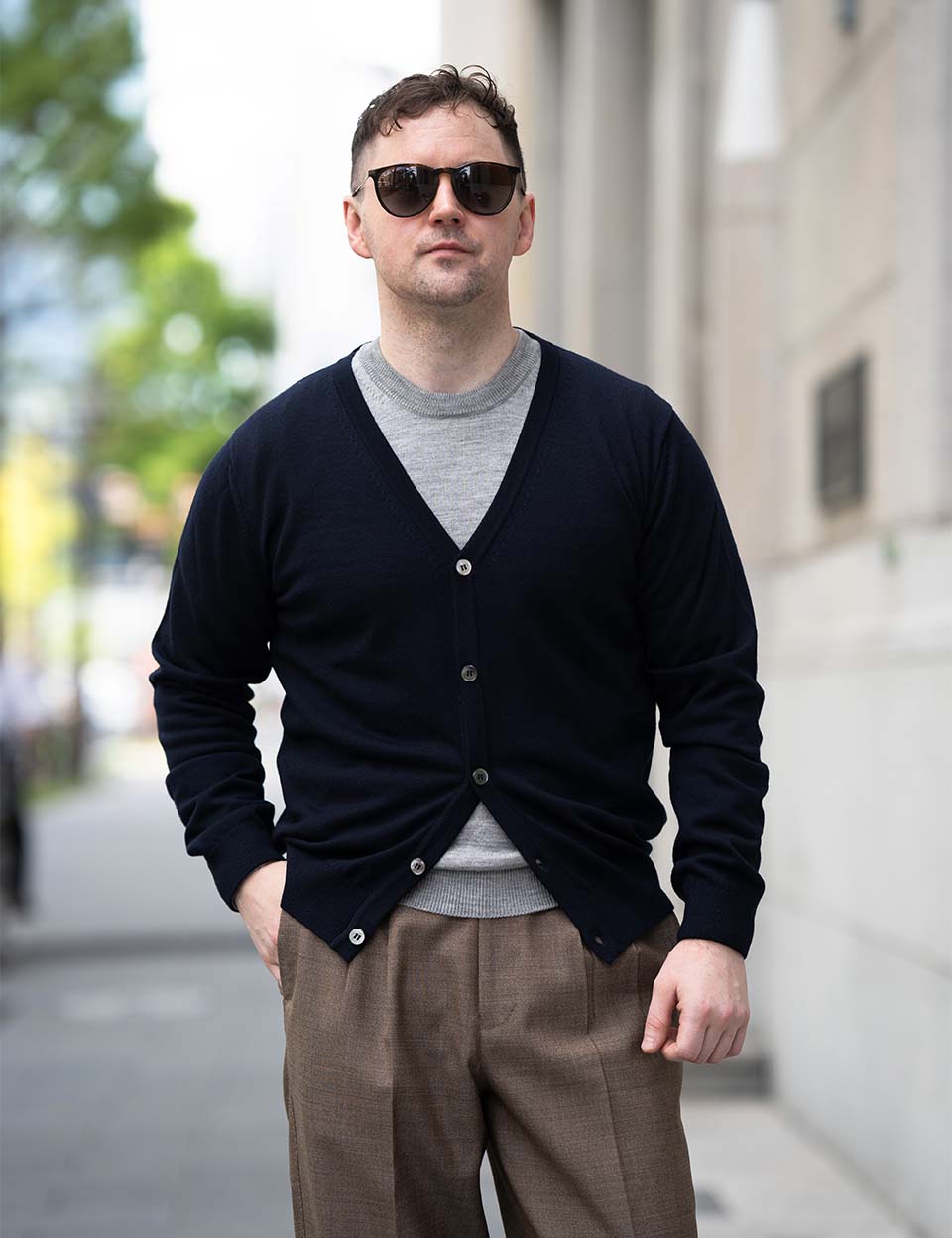 【2024AWモデル】WOOL CARDIGAN
