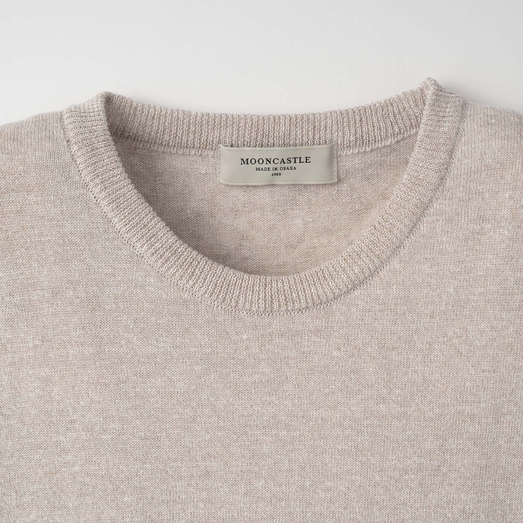 【アーカイブモデル】LINEN CREWNECK