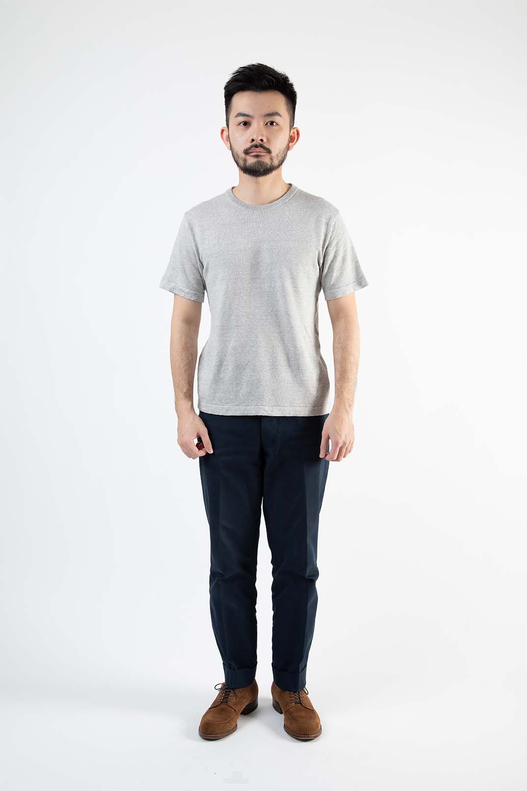 【アーカイブモデル】LINEN CREWNECK
