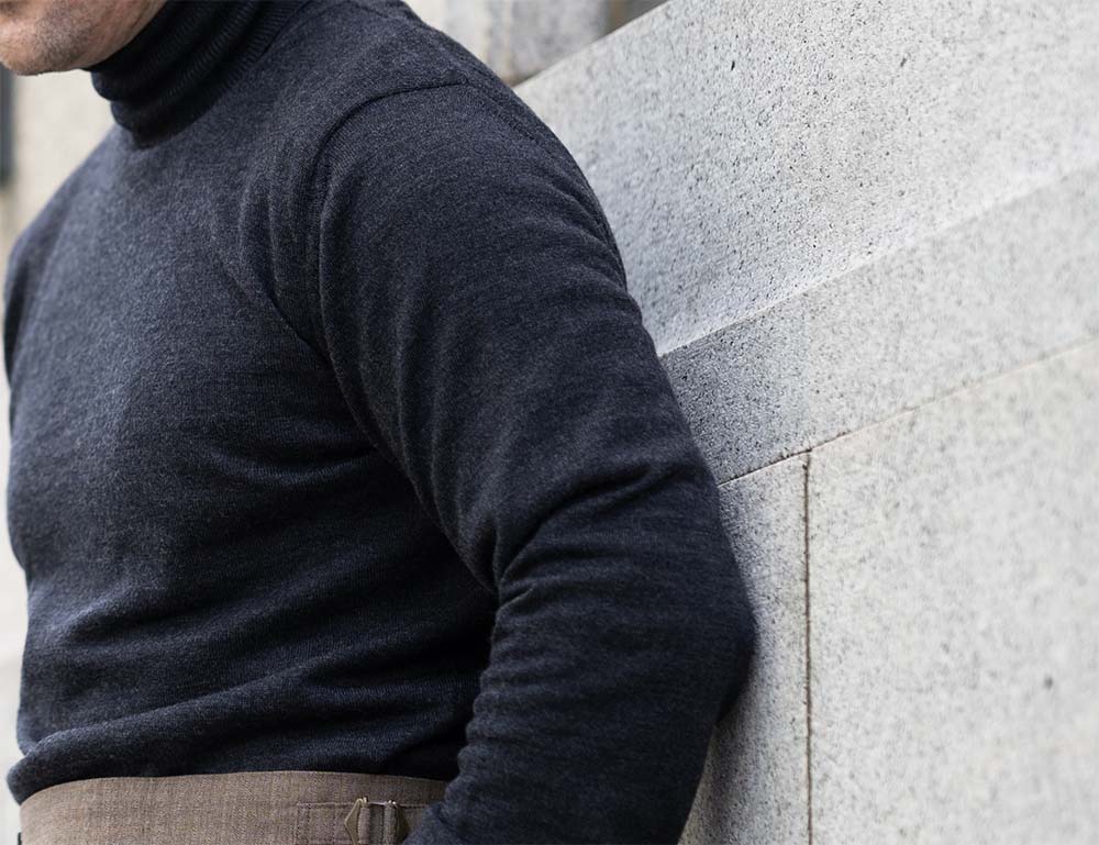 【2024AWモデル】WOOL TURTLENECK