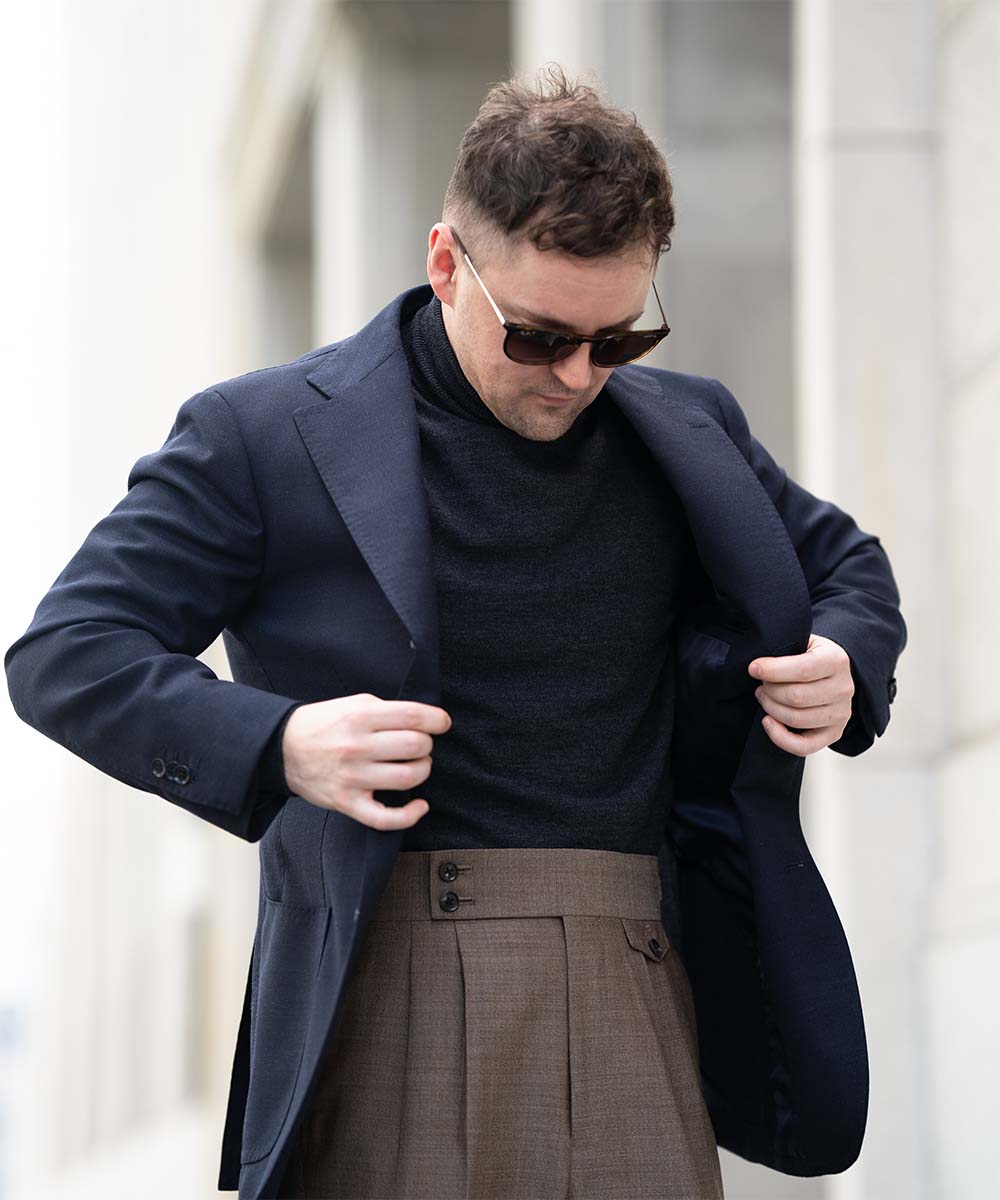 【2024AWモデル】WOOL TURTLENECK