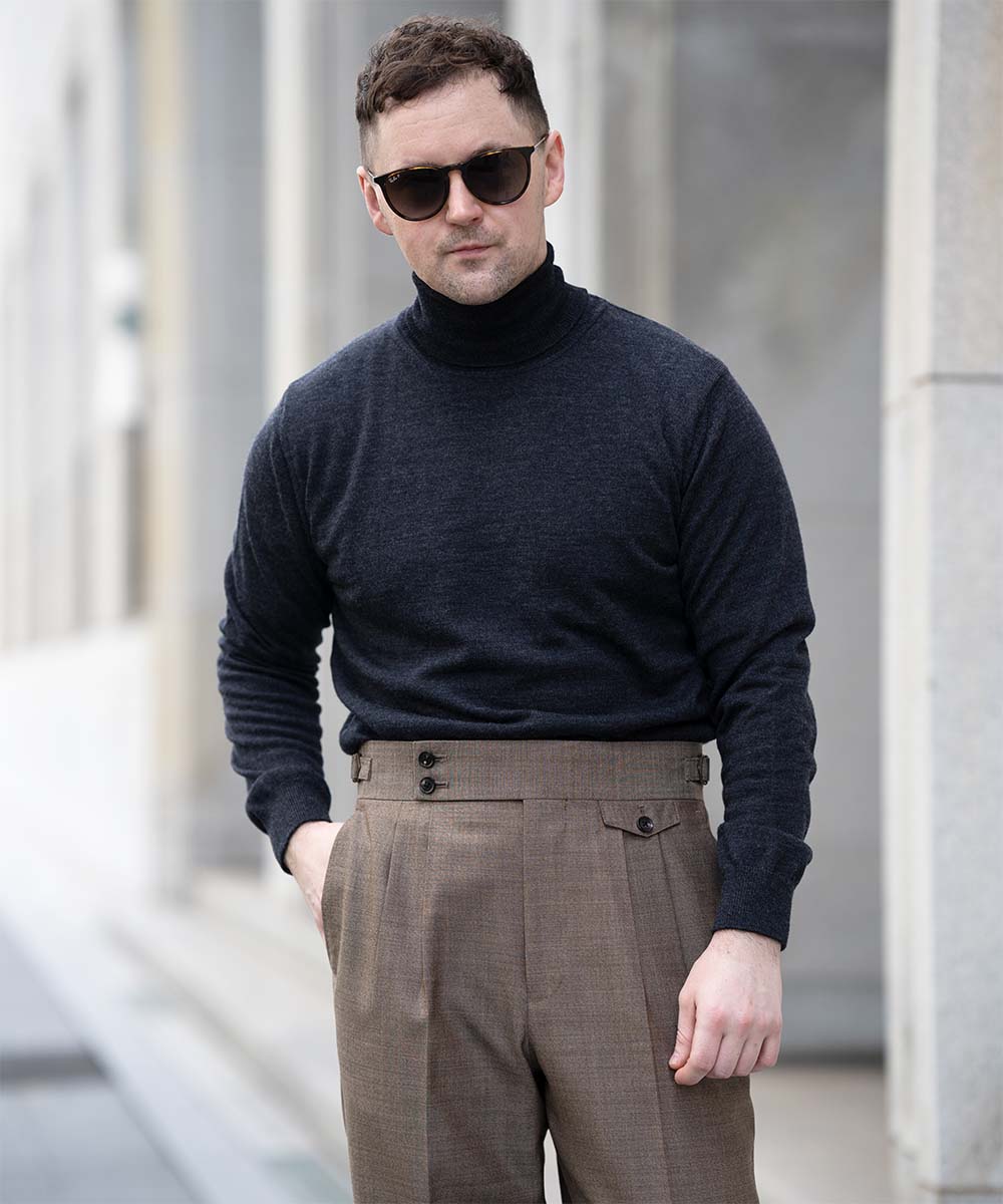 【2024AWモデル】WOOL TURTLENECK