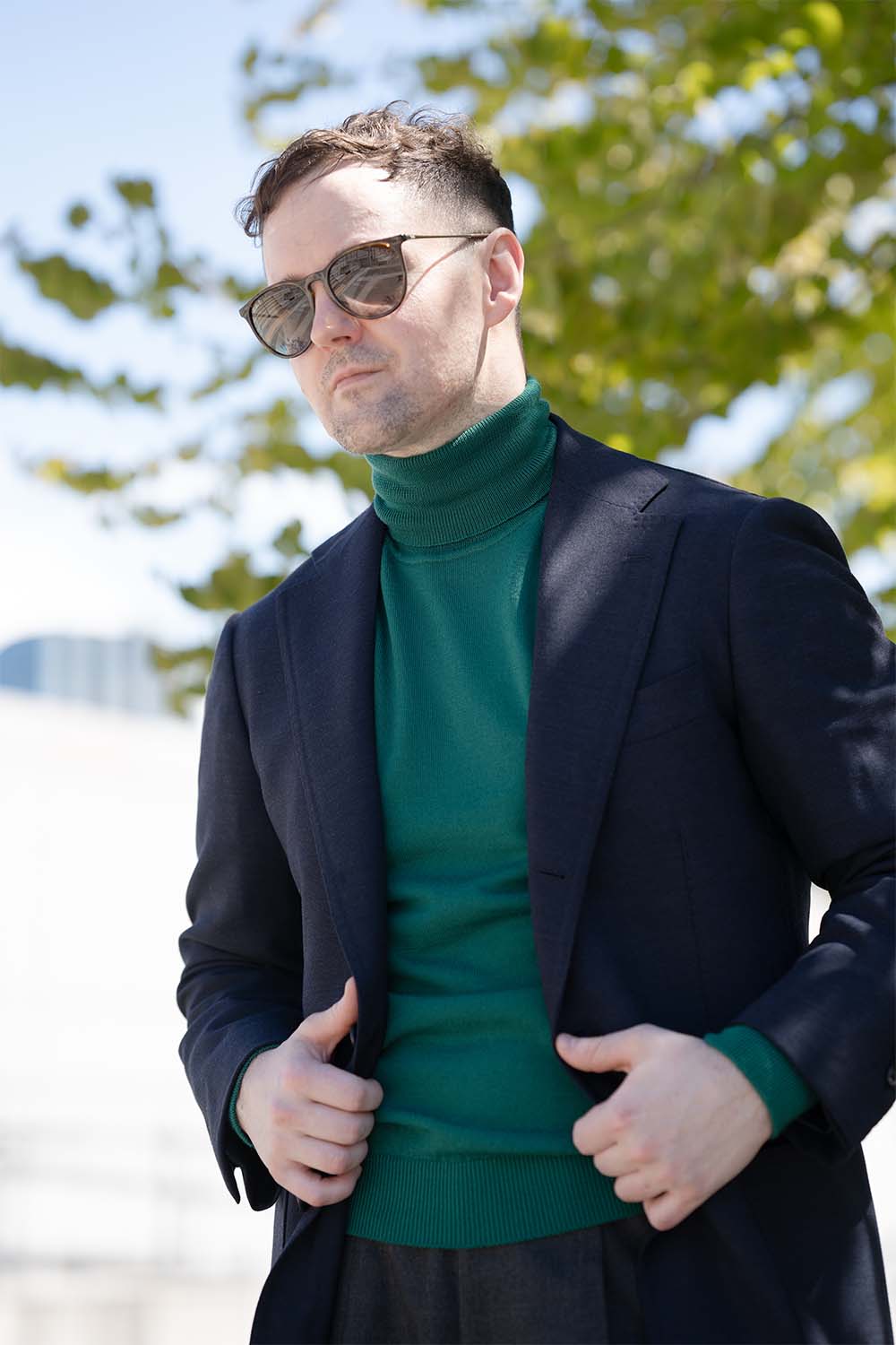 【2024AWモデル】WOOL TURTLENECK