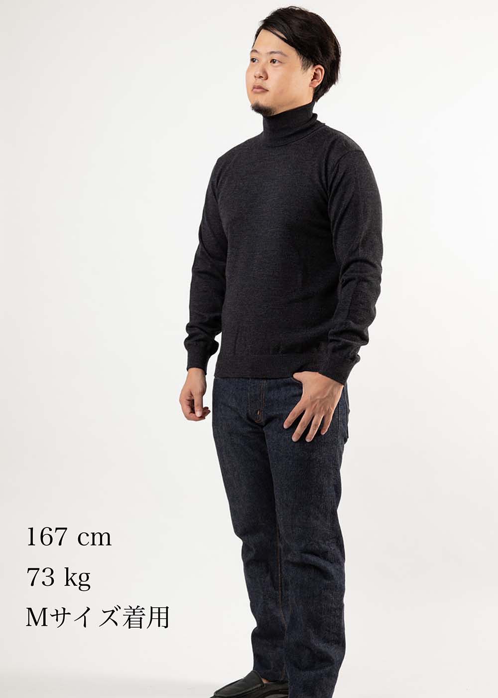 【2024AWモデル】WOOL TURTLENECK