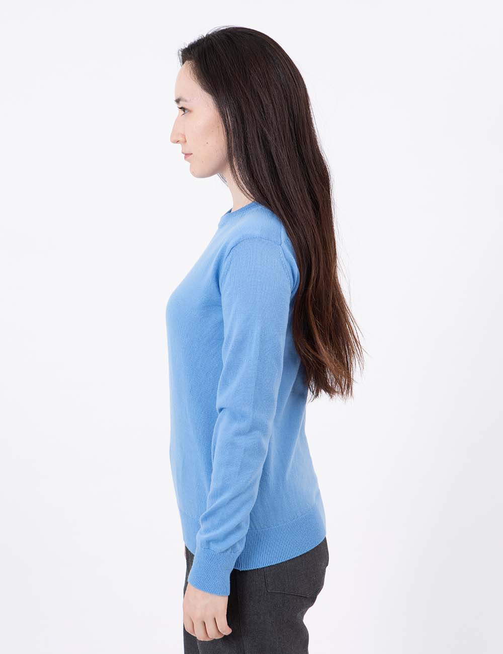 【2024AWモデル】WOOL LADIES CREWNECK