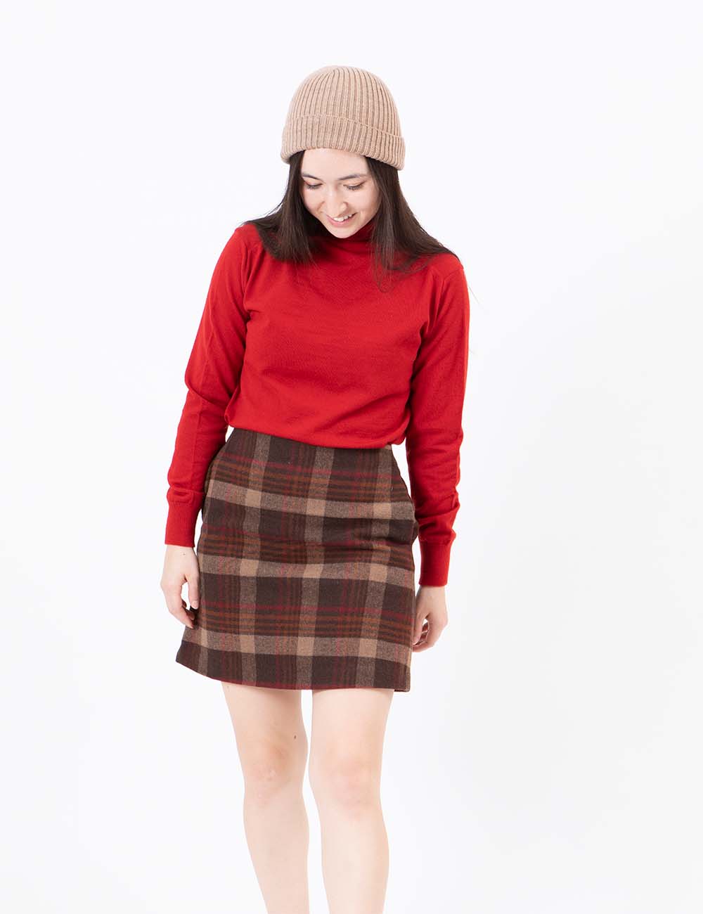 WOOL LADIES TURTLENECK