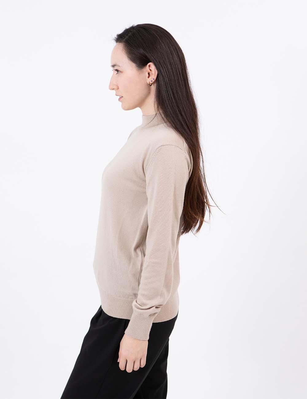 【2024AWモデル】WOOL LADIES MOCKNECK