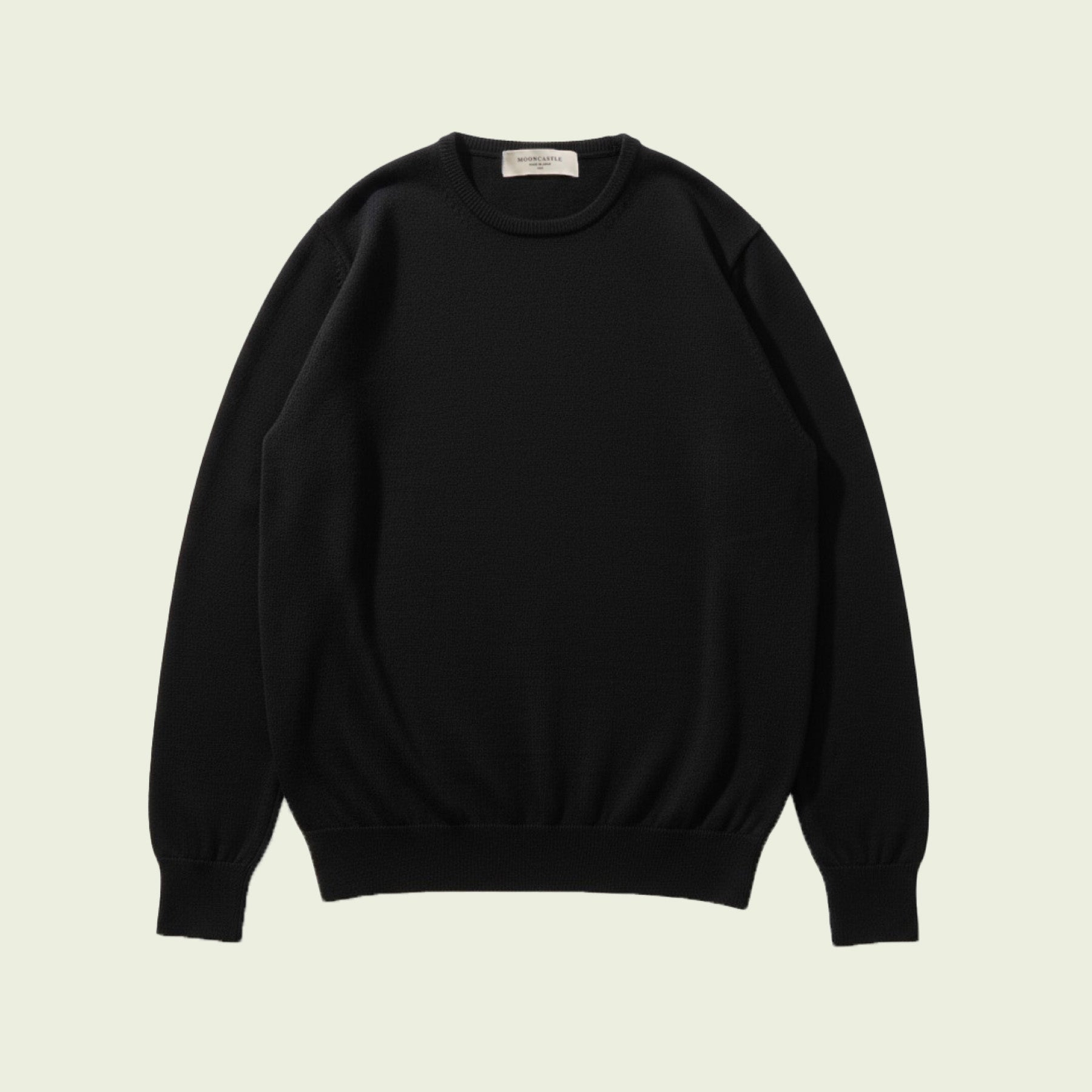 【WOMEN】12G Lightweight Merino Wool Crewneck