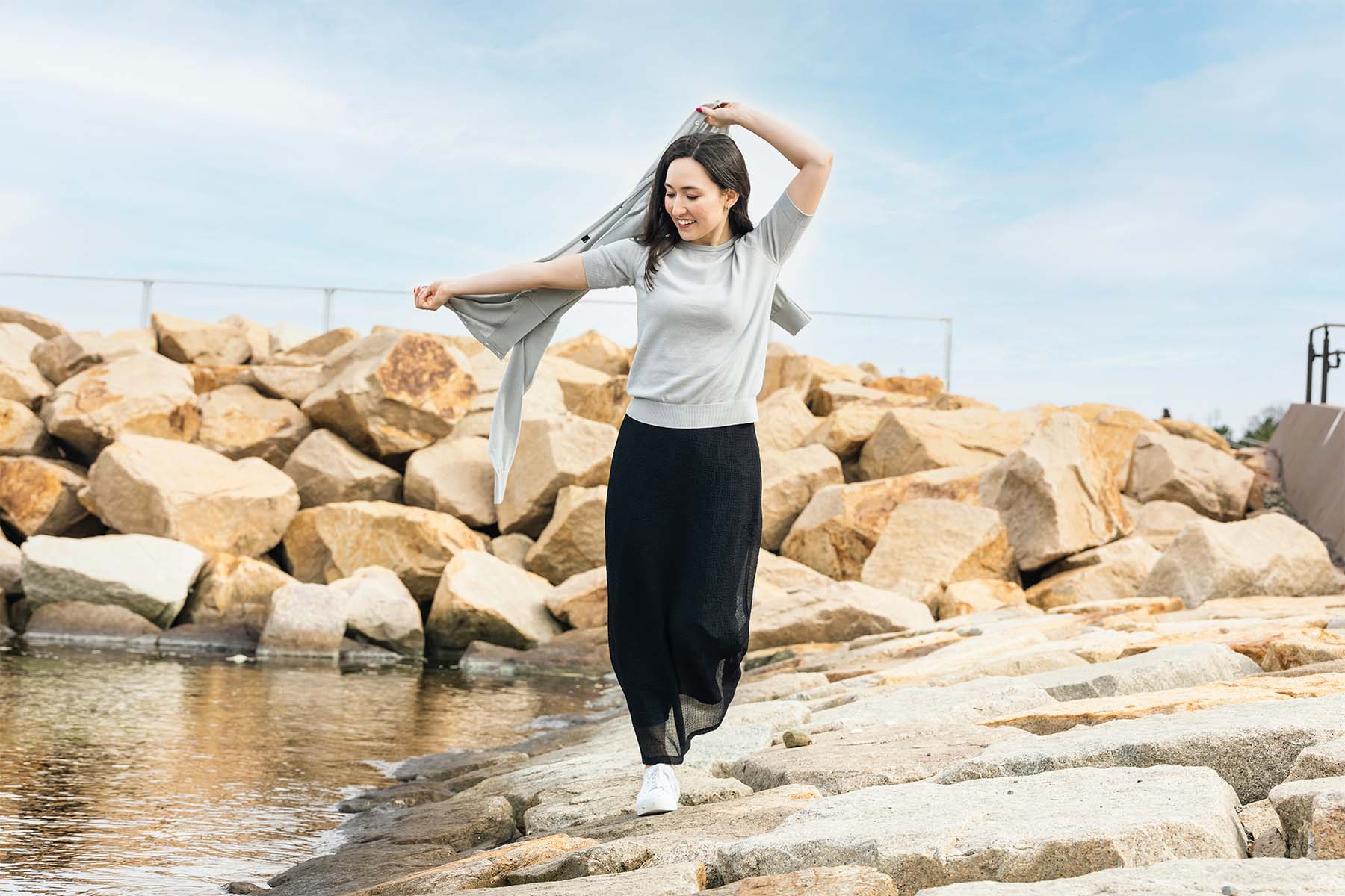 ICE COTTON LADIES CREW NECK