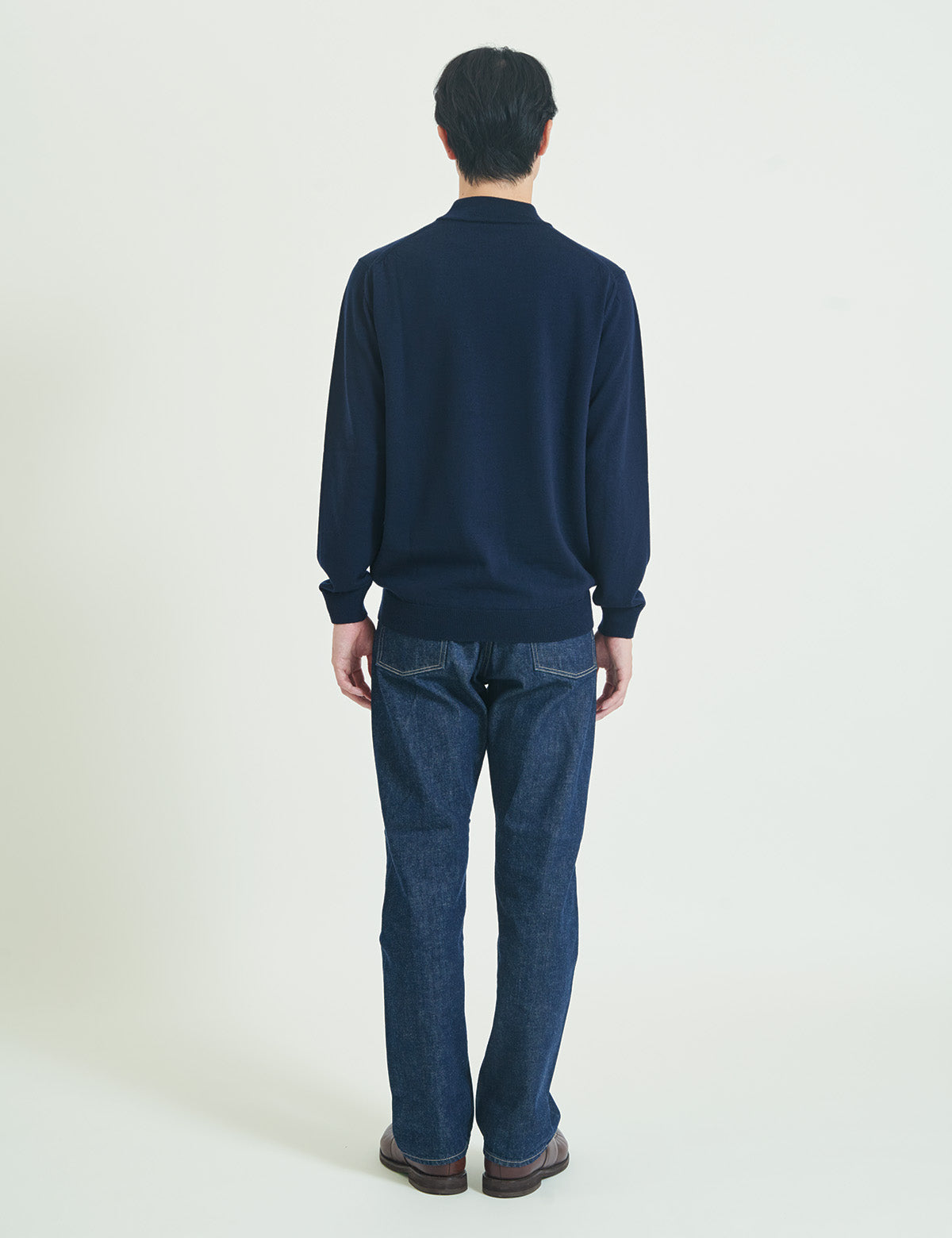 12G Lightweight Merino Wool Mockneck