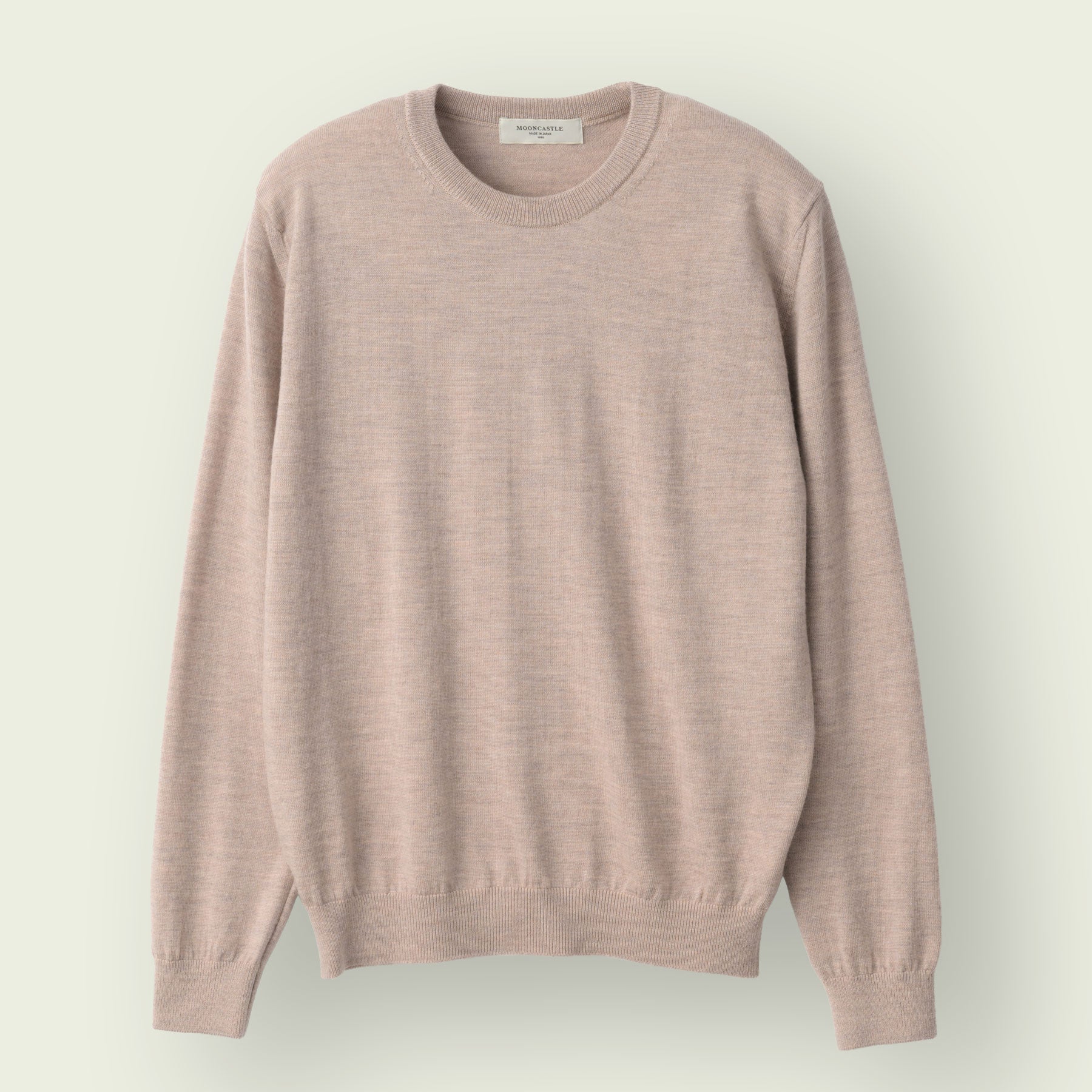 12G Lightweight Merino Wool Crewneck