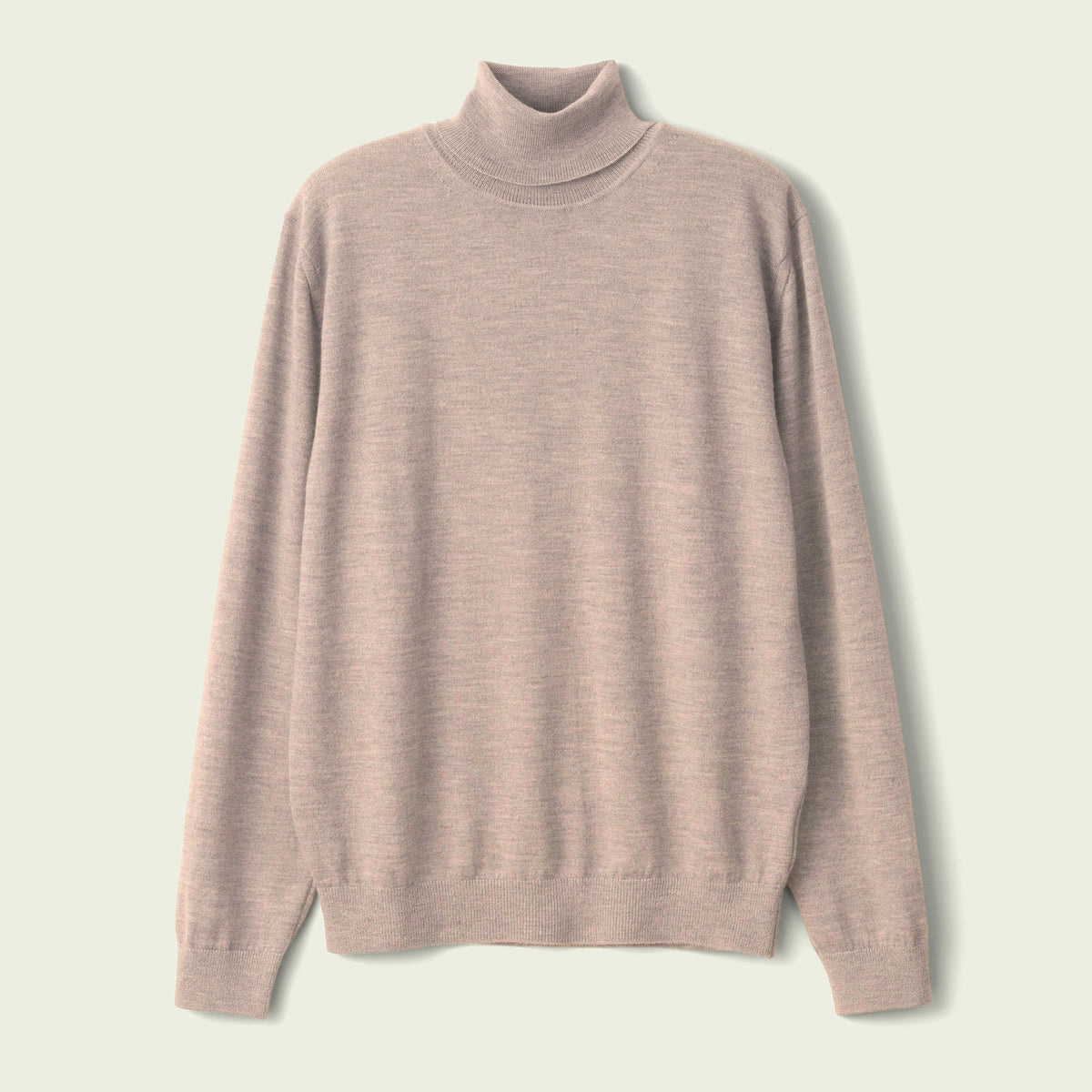 12G Lightweight Merino Wool Turtleneck