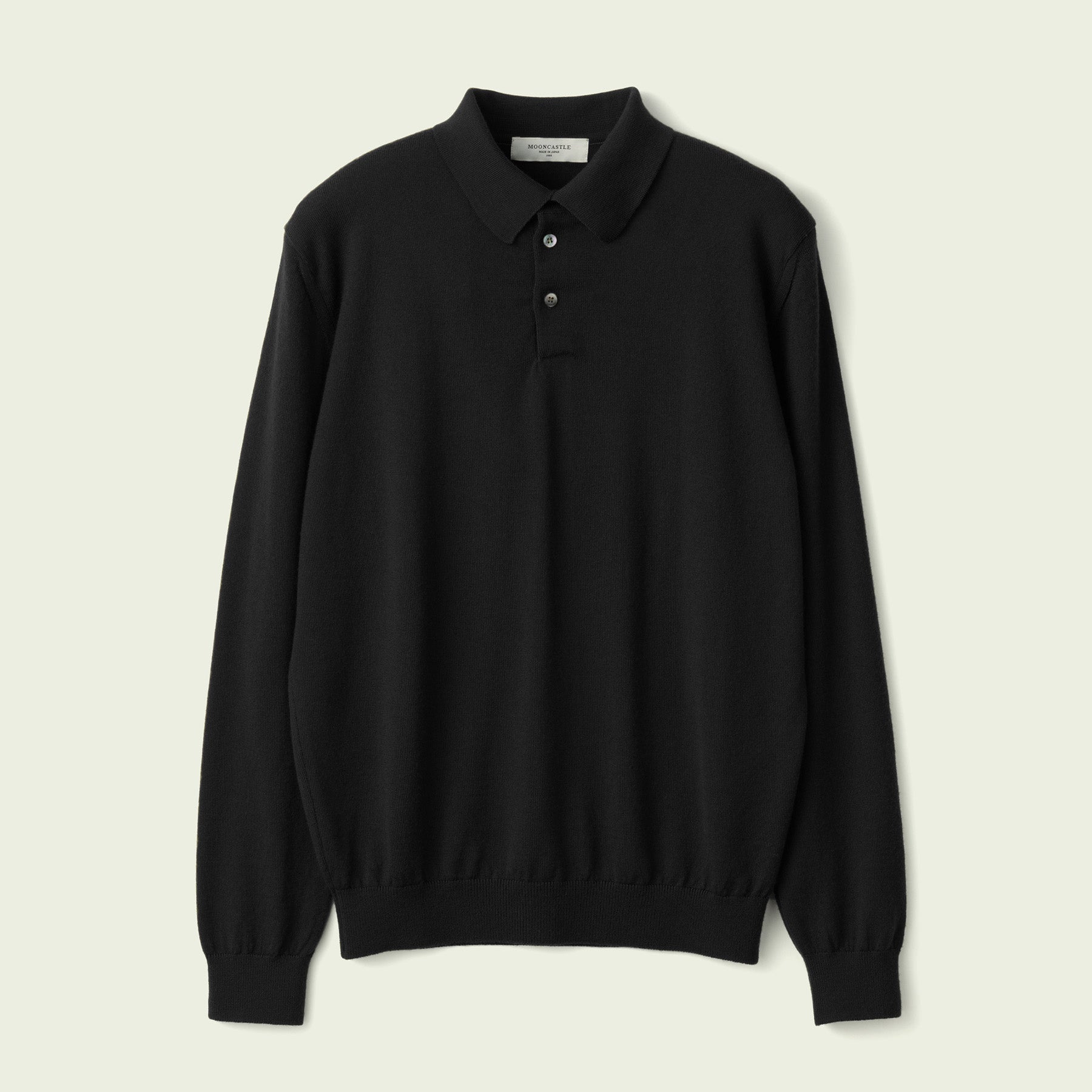 12G Lightweight Merino Wool Poloneck