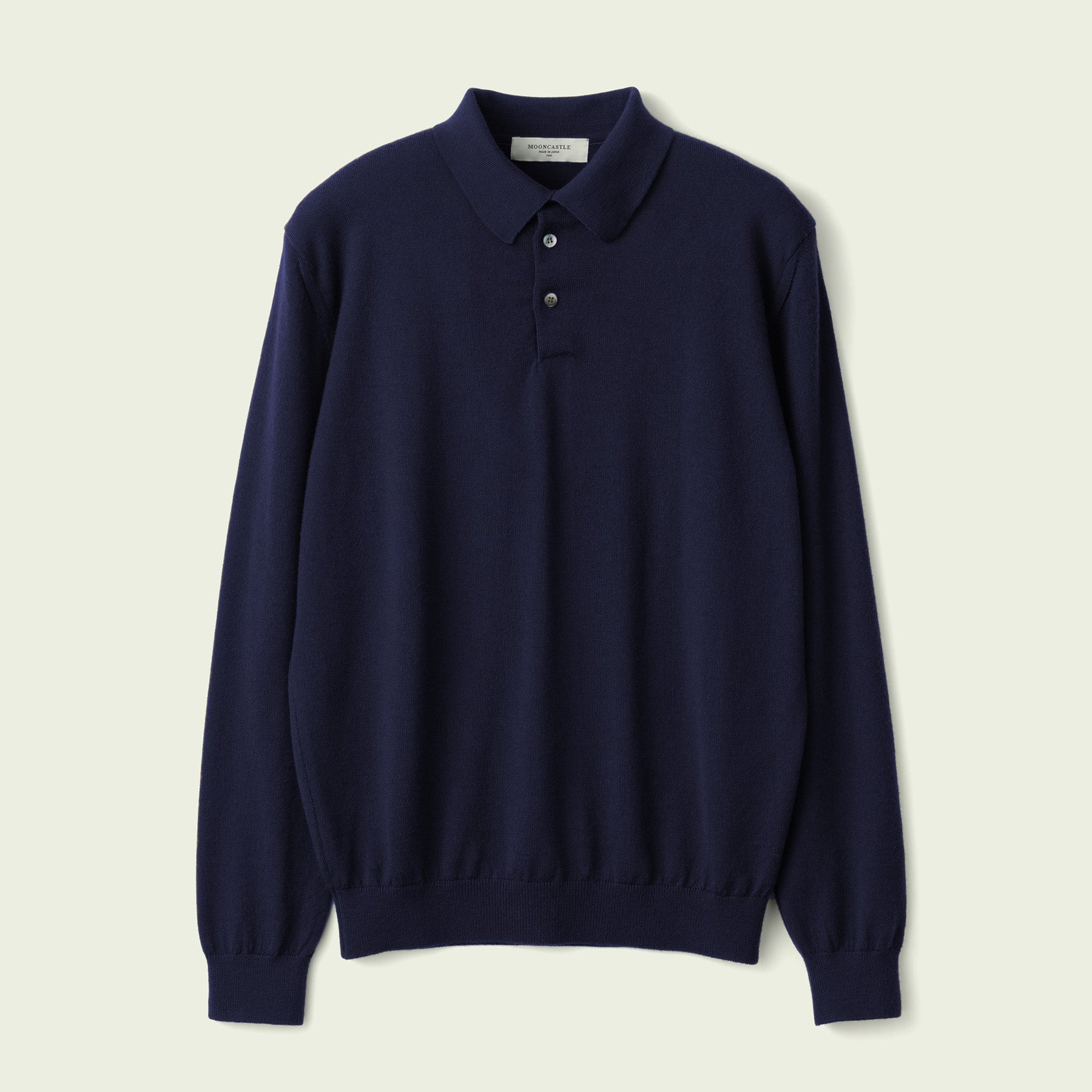 12G Lightweight Merino Wool Poloneck