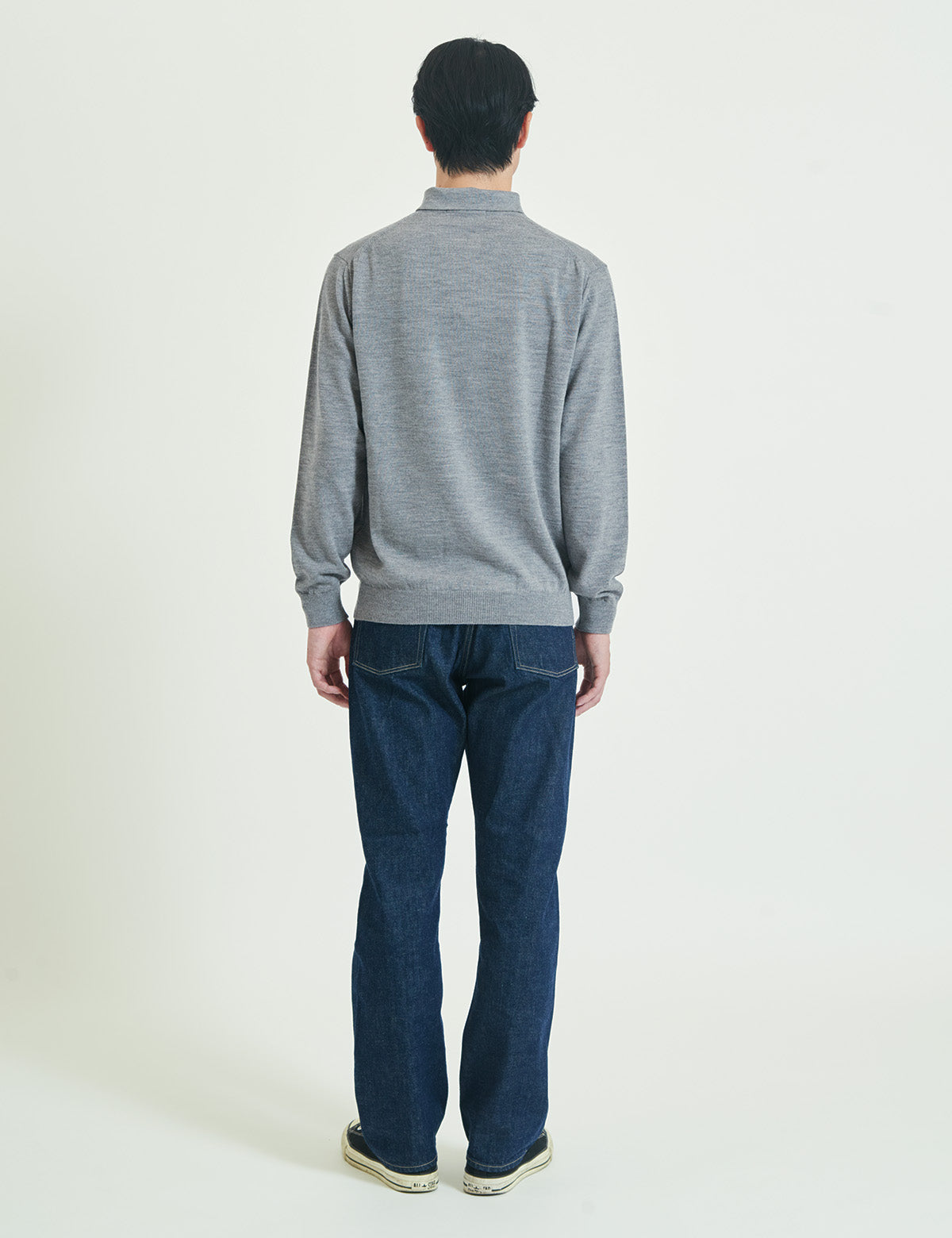 12G Lightweight Merino Wool Poloneck