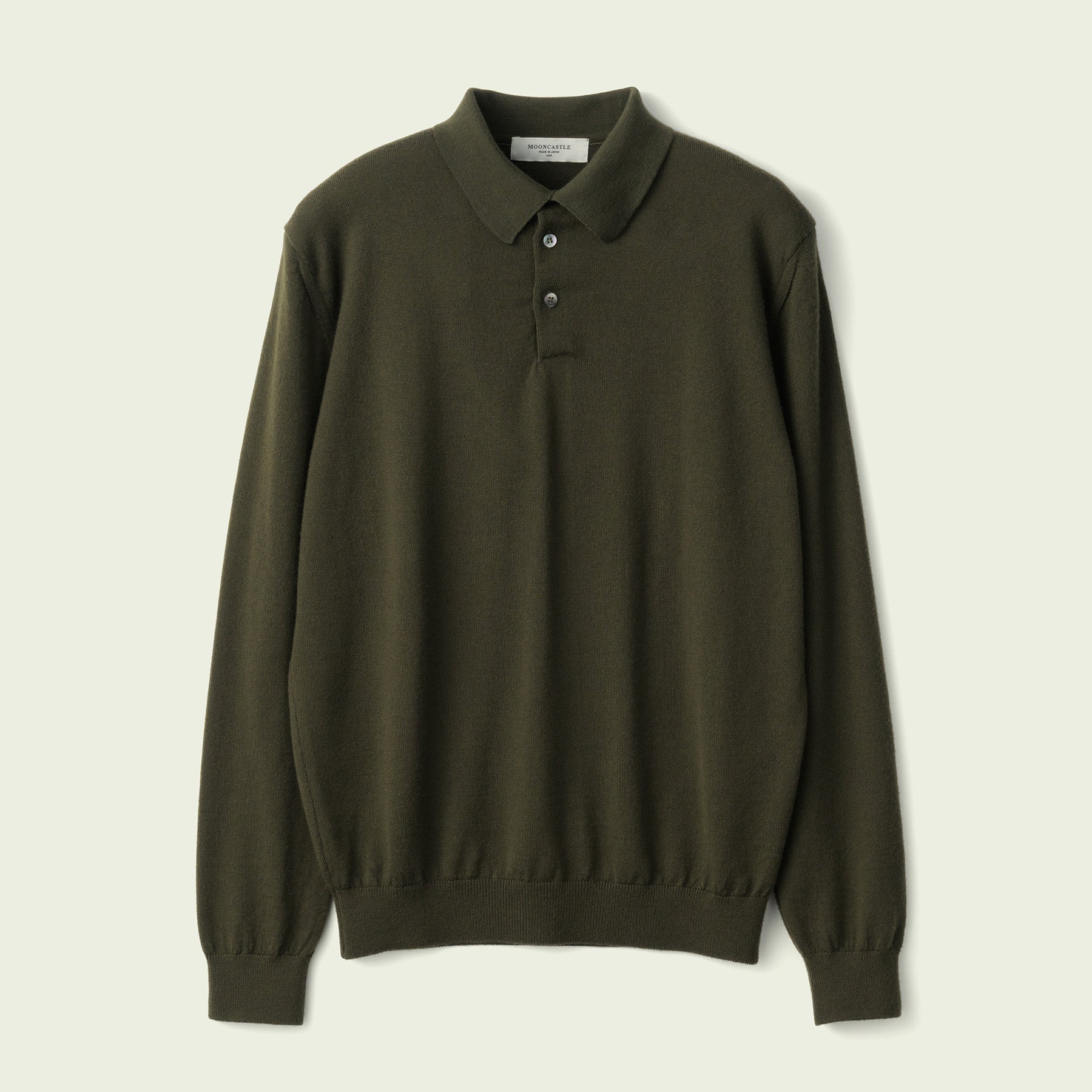 12G Lightweight Merino Wool Poloneck