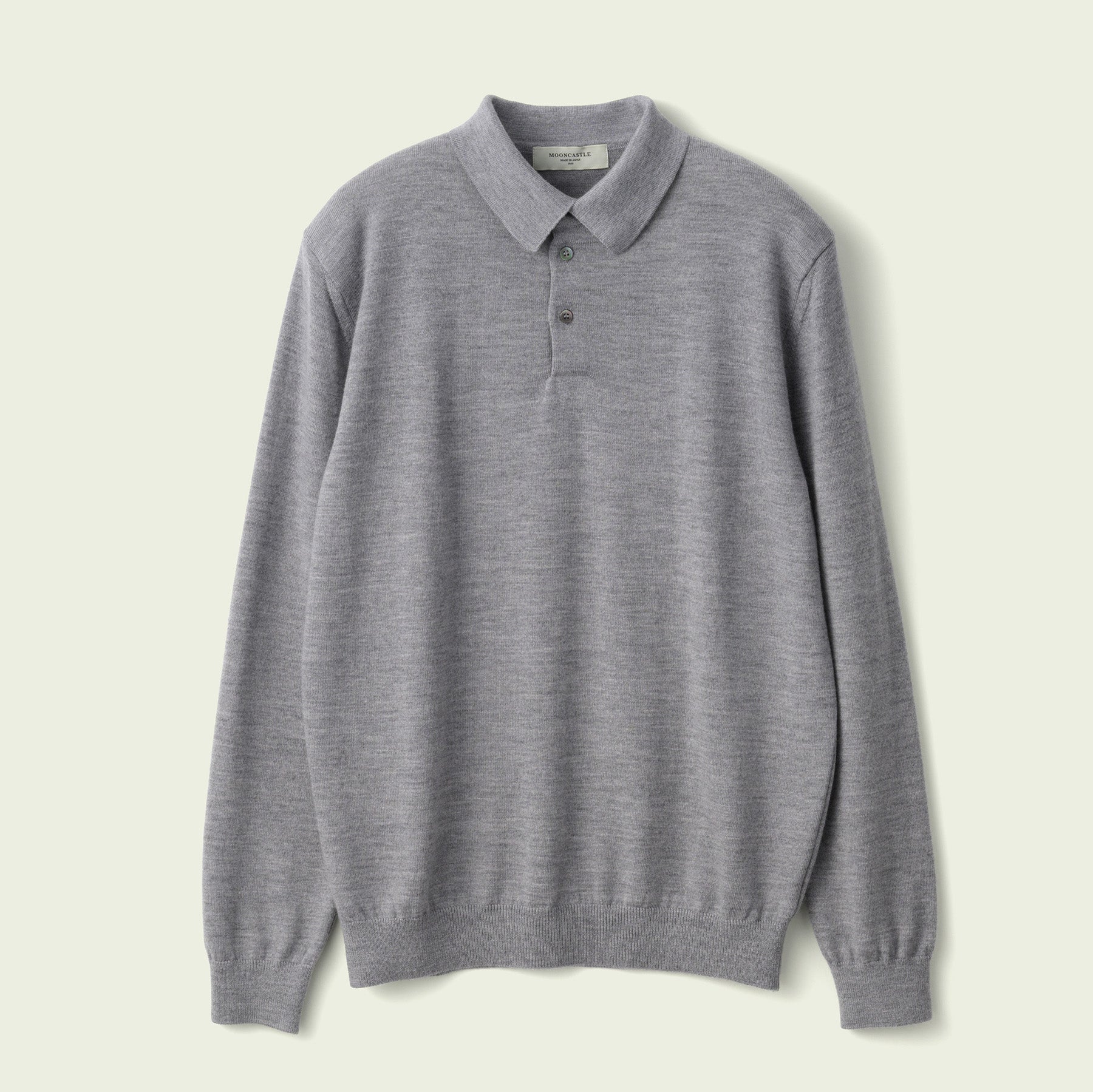 12G Lightweight Merino Wool Poloneck