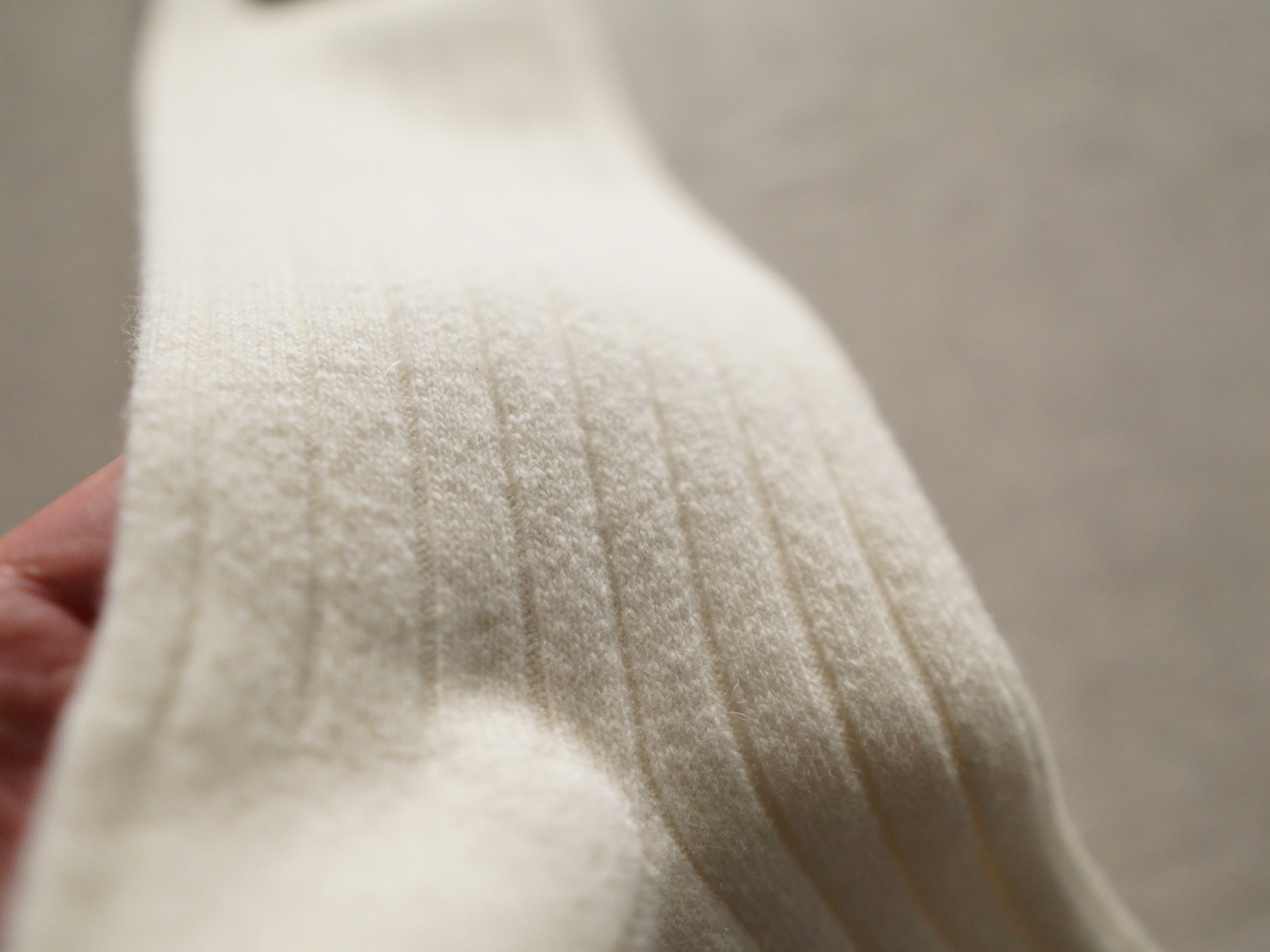 HALISON Lamb Wool Rib Socks